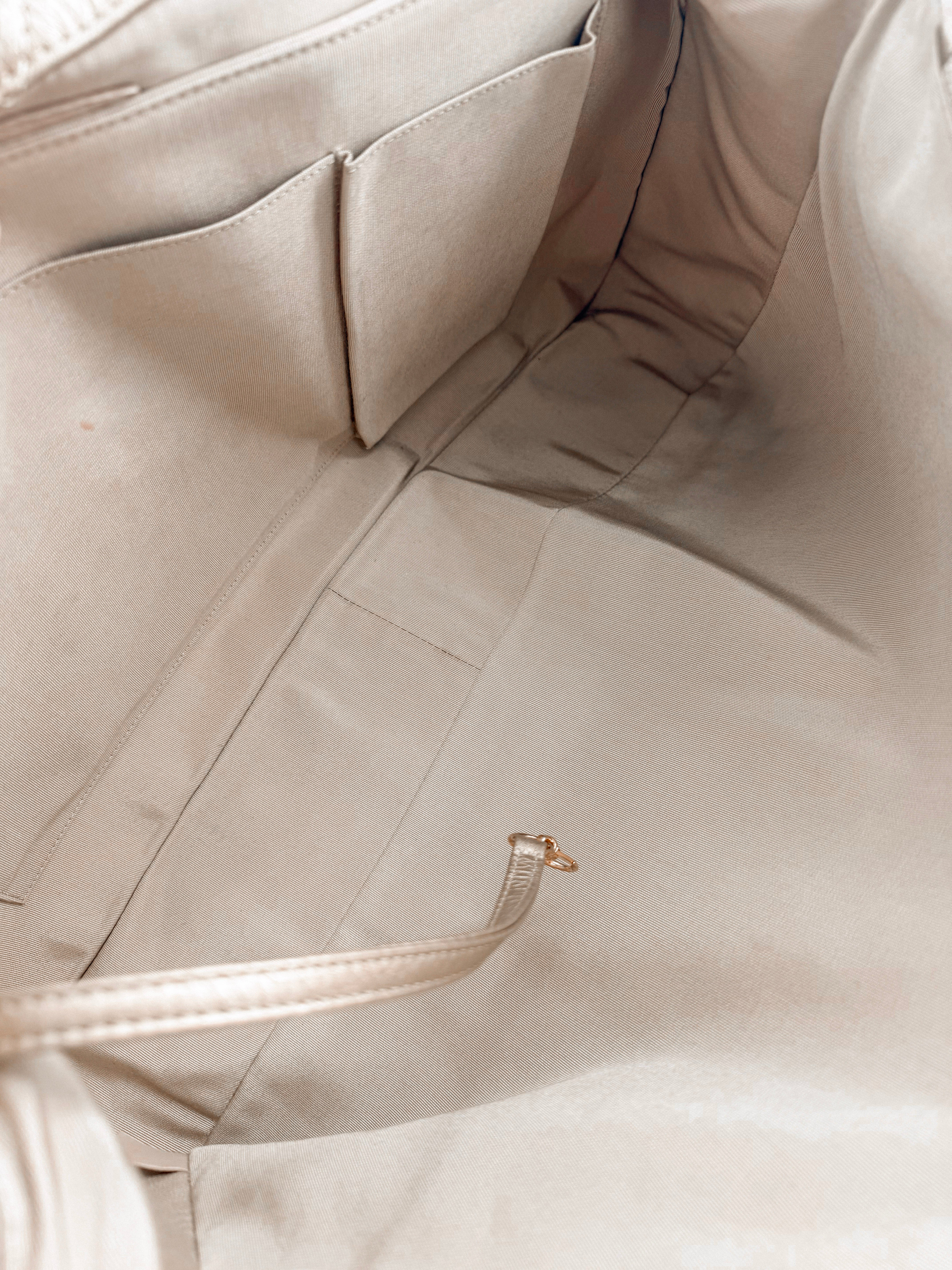 Chanel Classic Metallic Gold Calfskin Quilted XXL Flap Bag