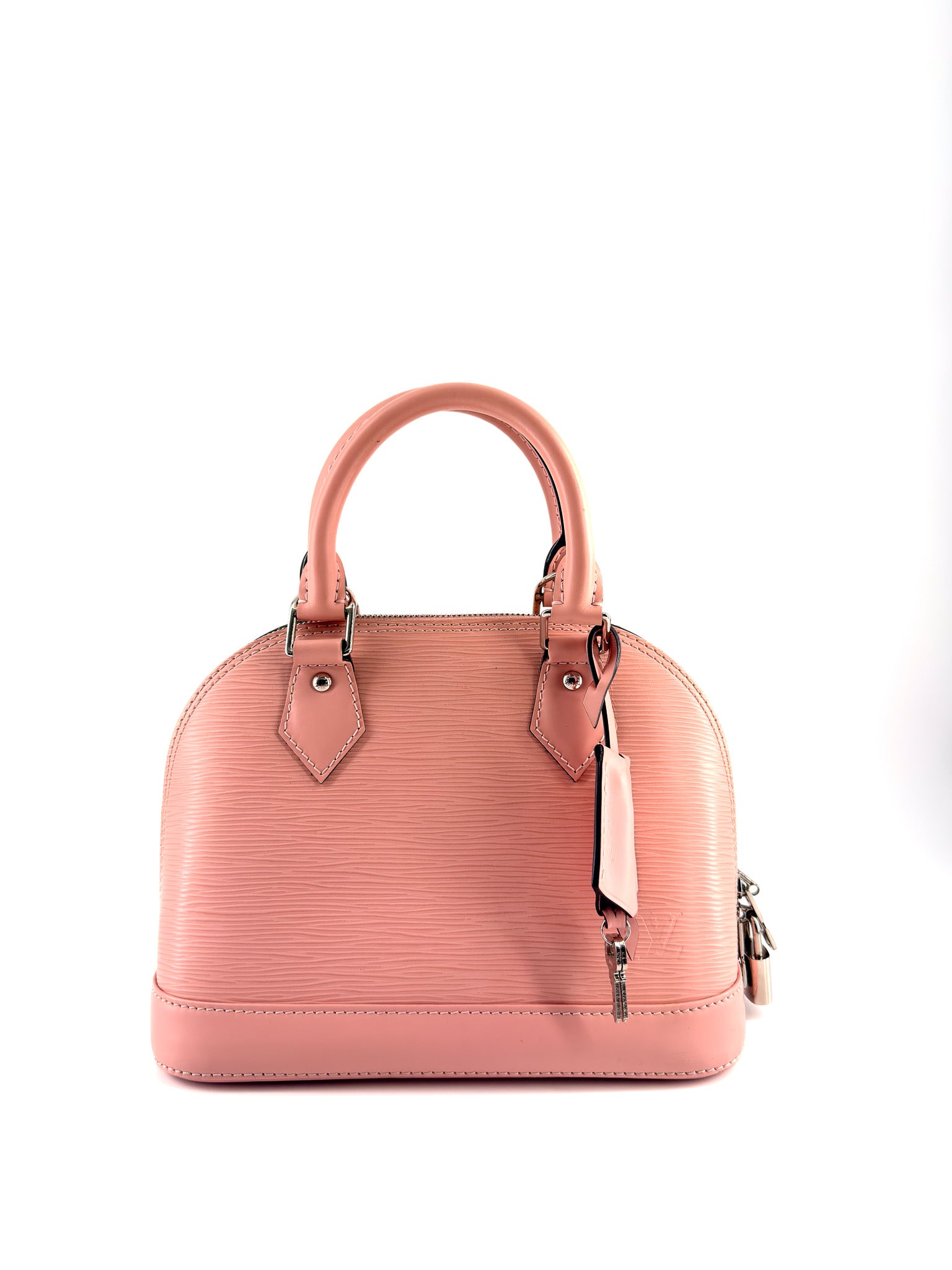 Louis Vuitton Epi Alma BB Rose Ballerine