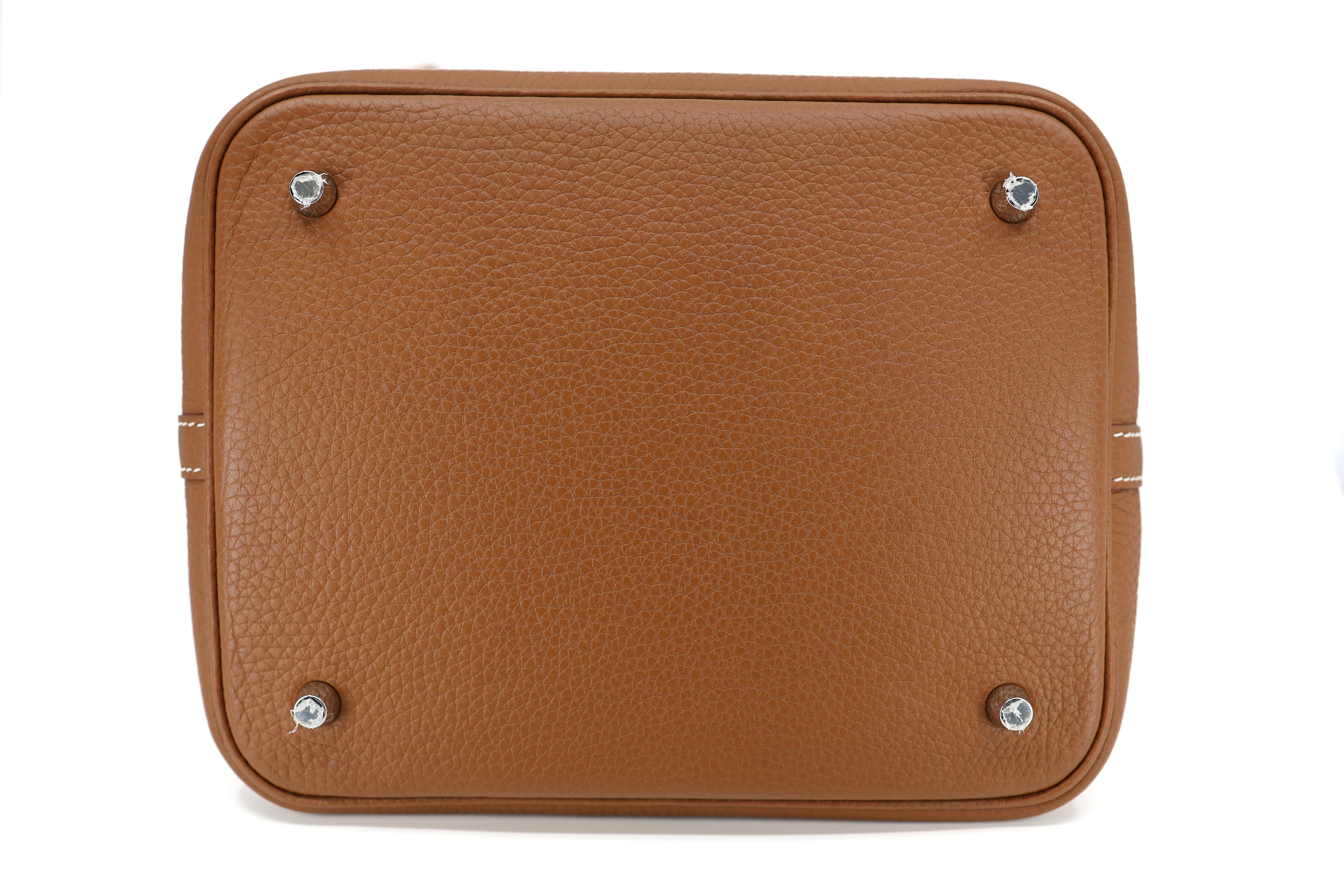 Hermes Taurillon Clemence Picotin 22 Gold