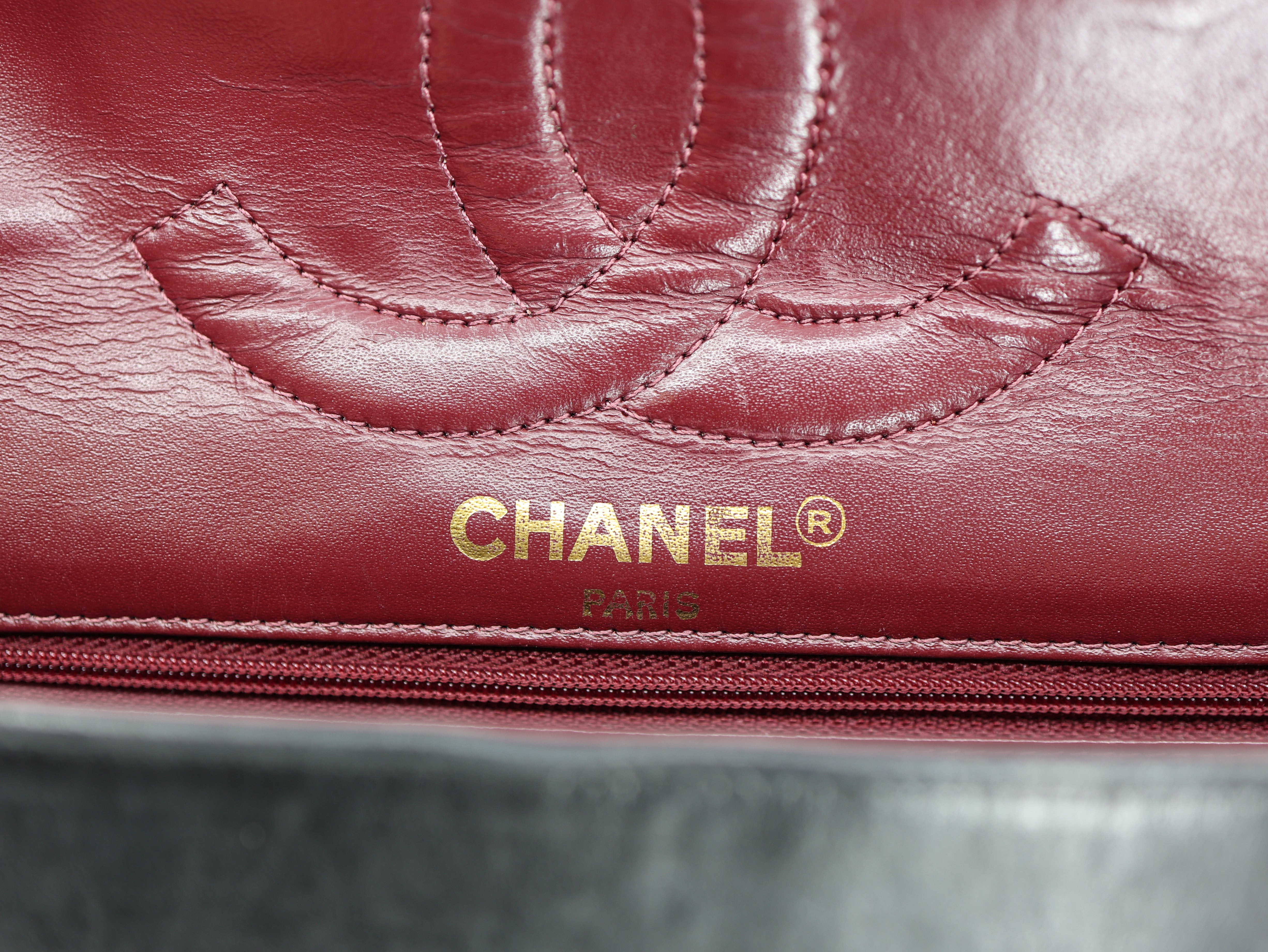 Chanel Lambskin Quilted Medium Double Flap Bag Black