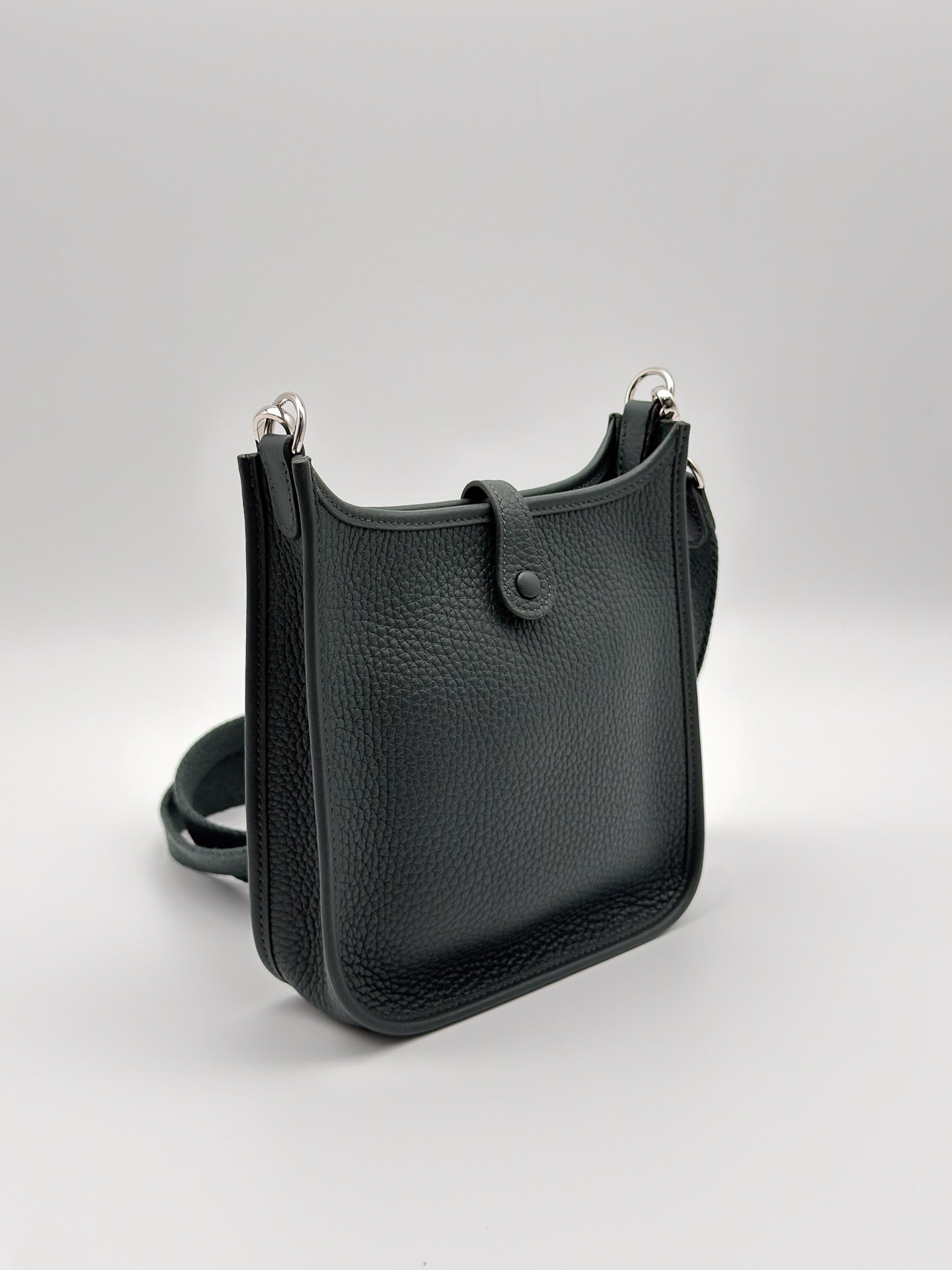 Hermes Taurillon Clemence Evelyne TPM Vert Mangrove