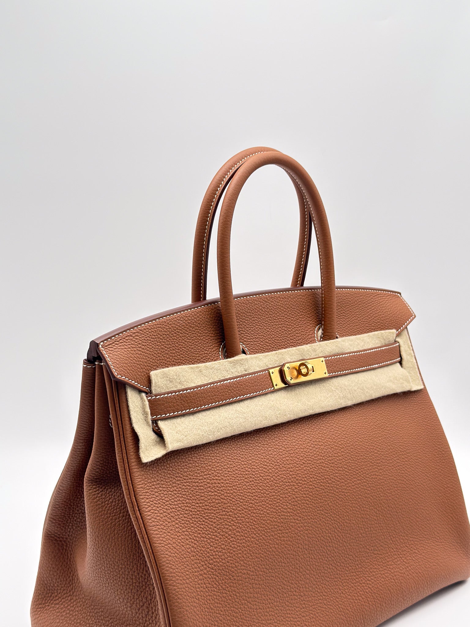 Hermes Togo Birkin 35 Gold