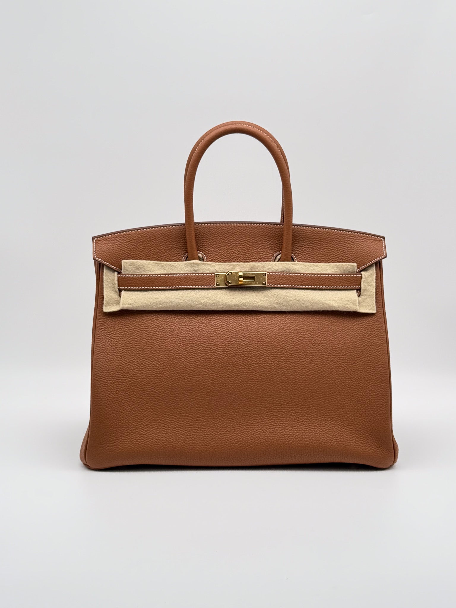Hermes Togo Birkin 35 Gold
