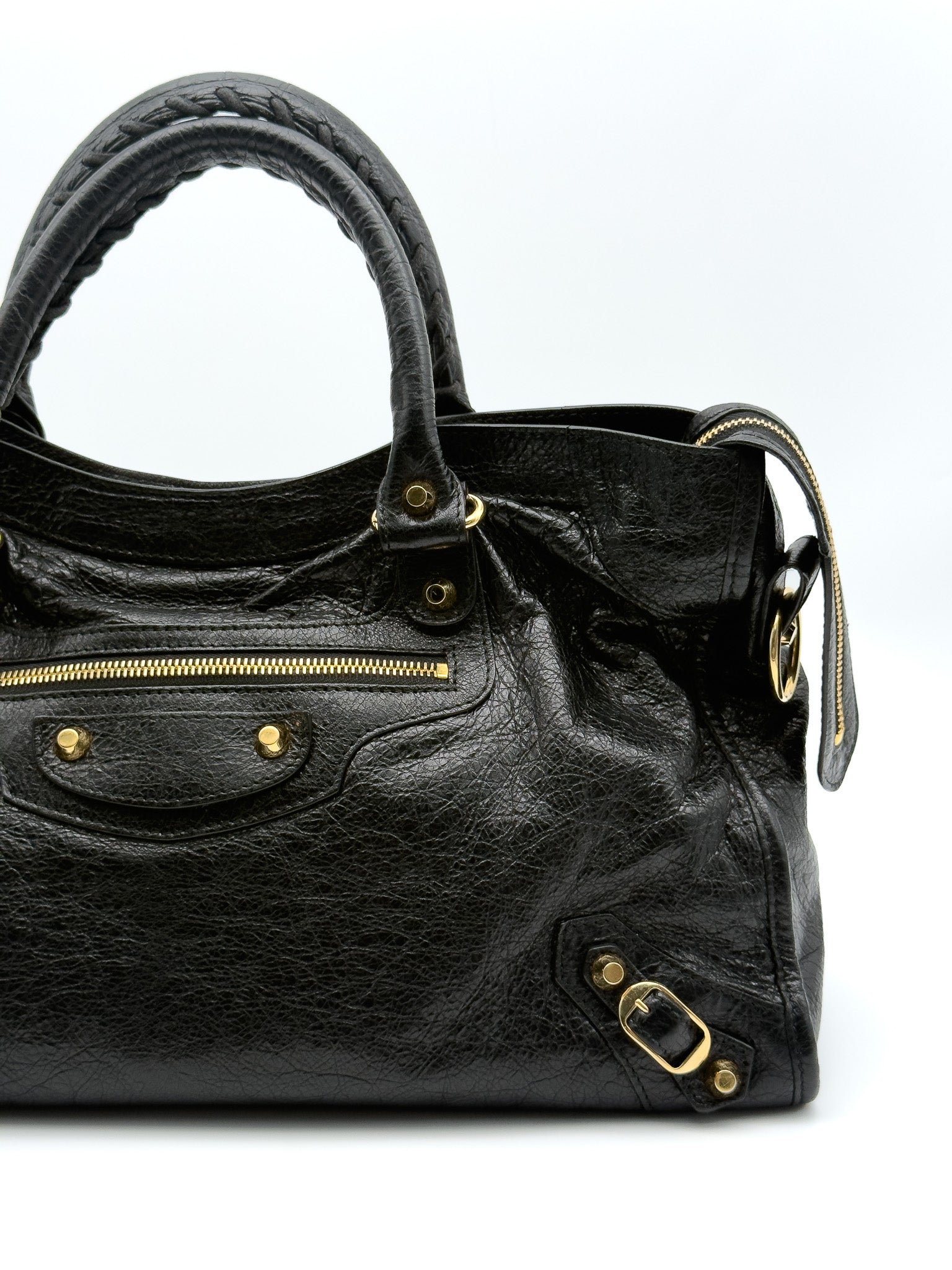 Balenciaga Agneau Giant 12 City Black GHW