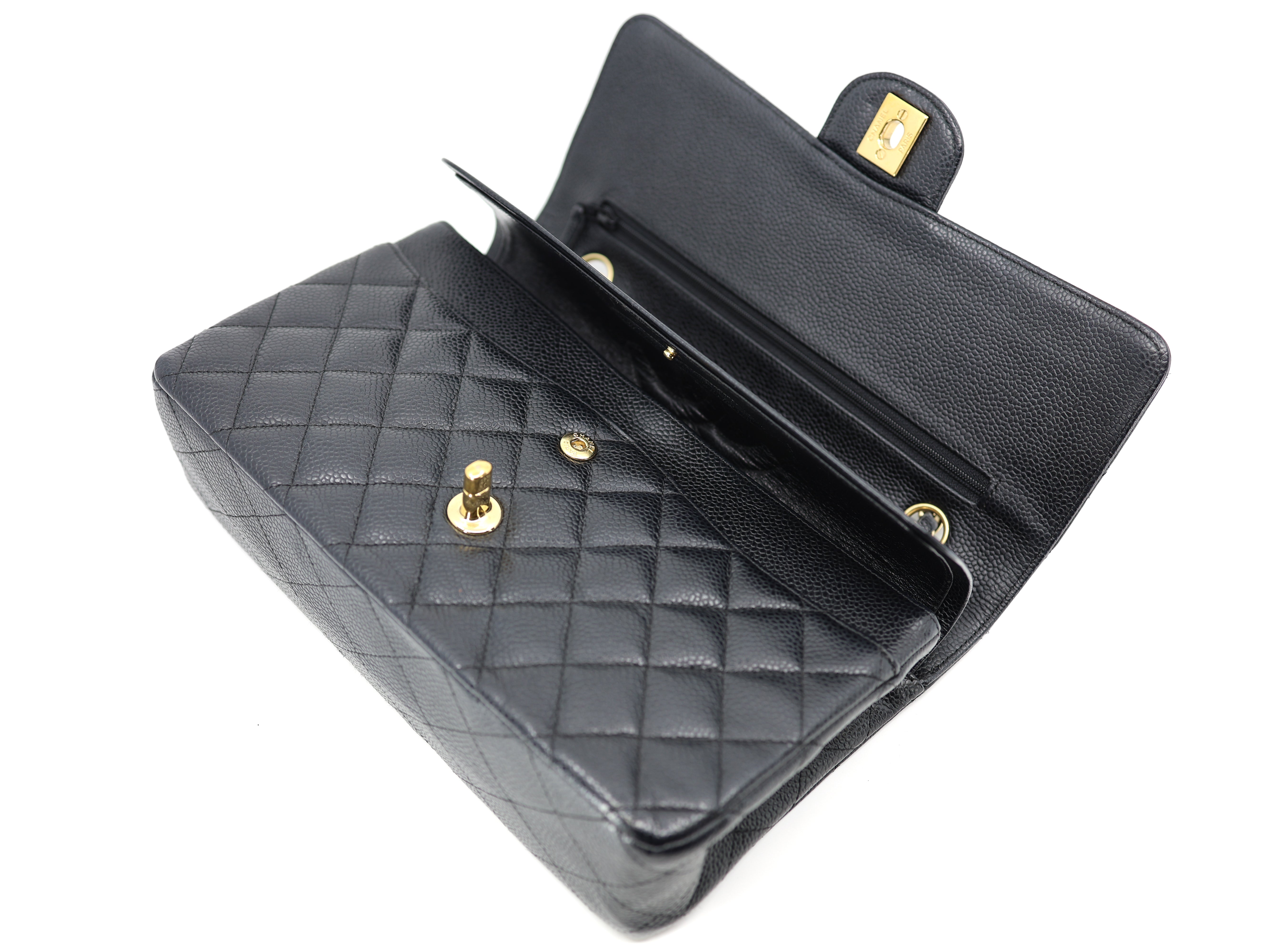 Chanel Classic Medium Double Flap Caviar Quilted