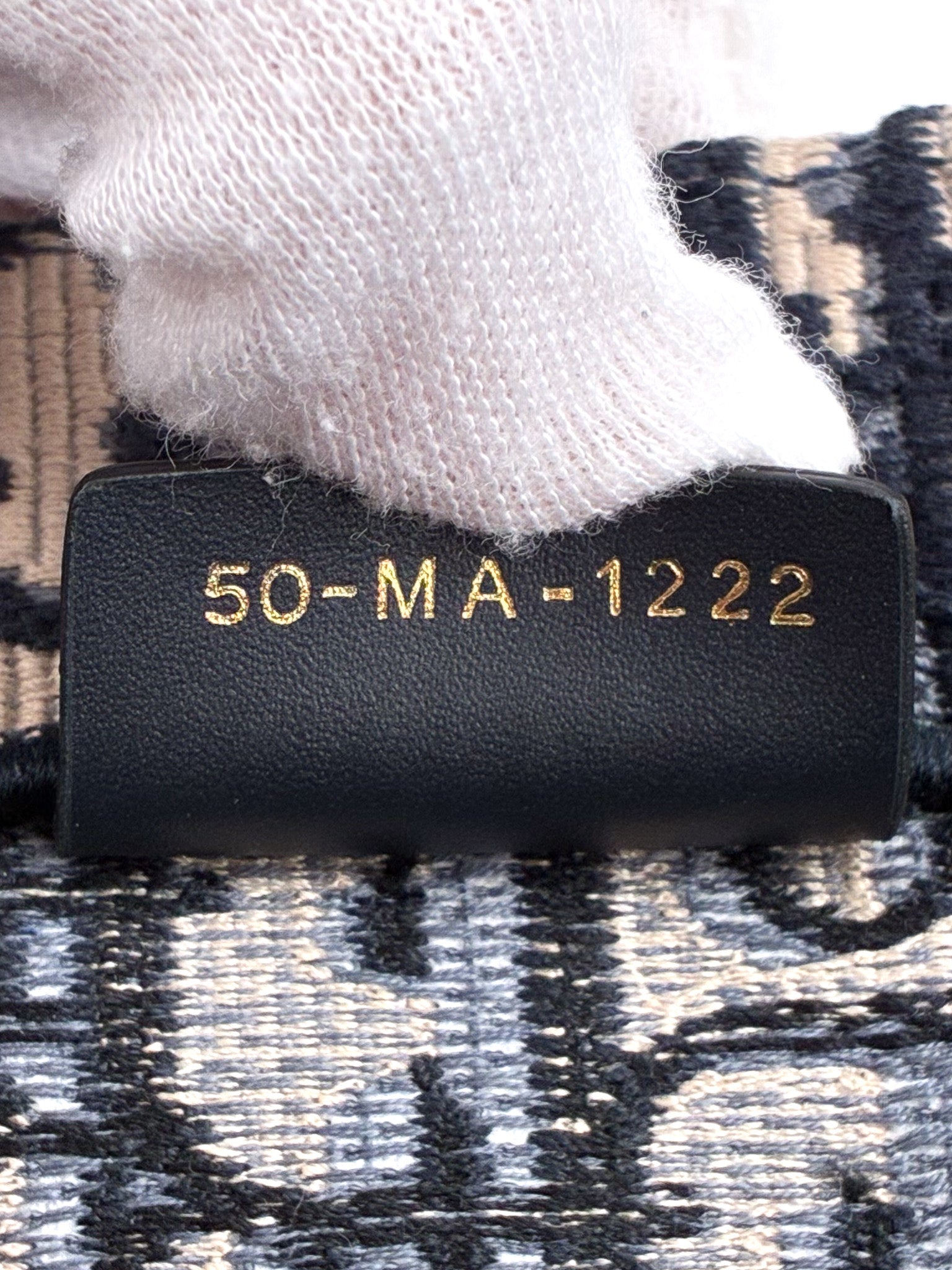 Christian Dior Oblique Medium Book Tote Blue Multicolor