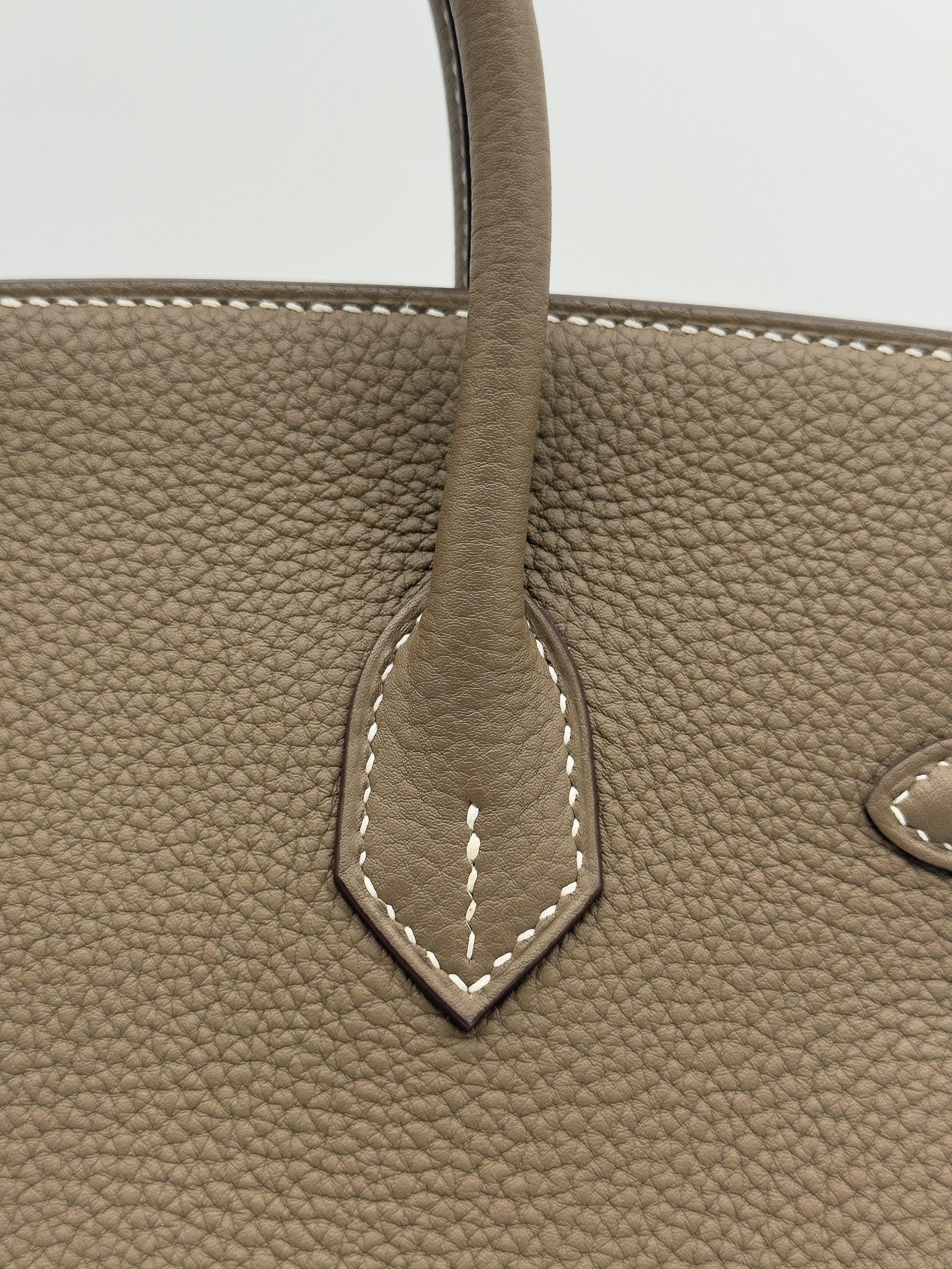 Hermes Togo Birkin 25 Etoupe