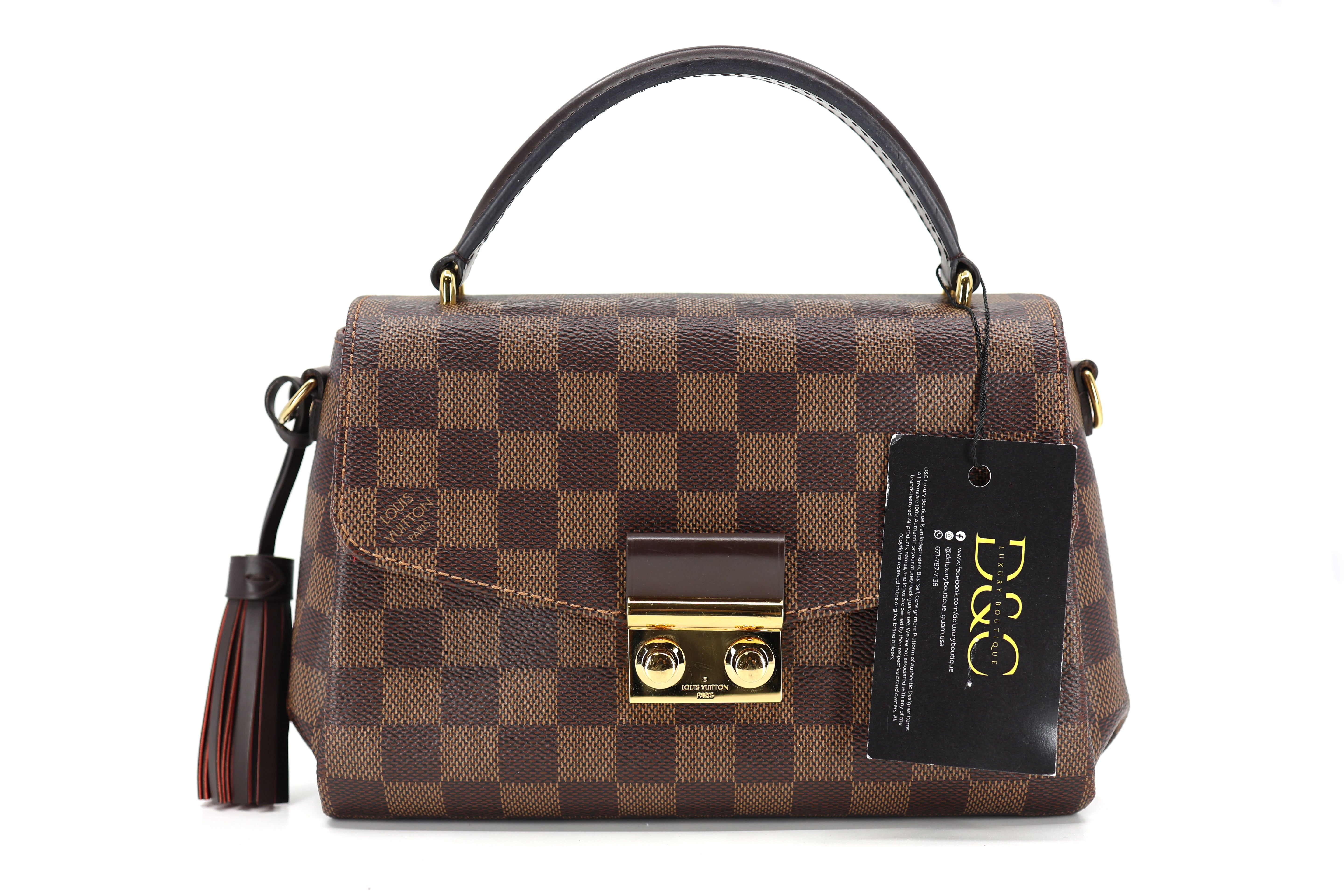 Louis Vuitton Damier Ebene Croisette