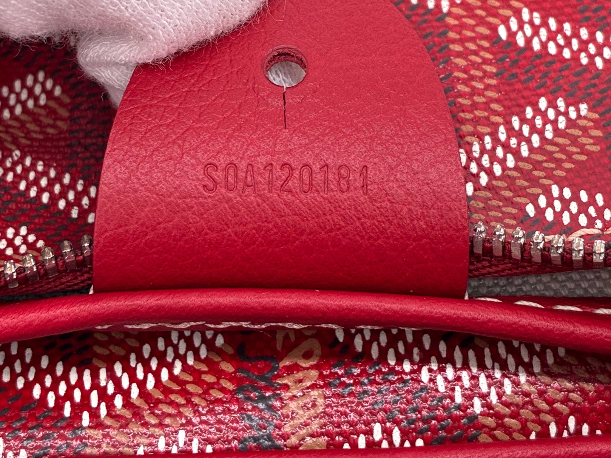 Goyard Goyardine Artois PM Red