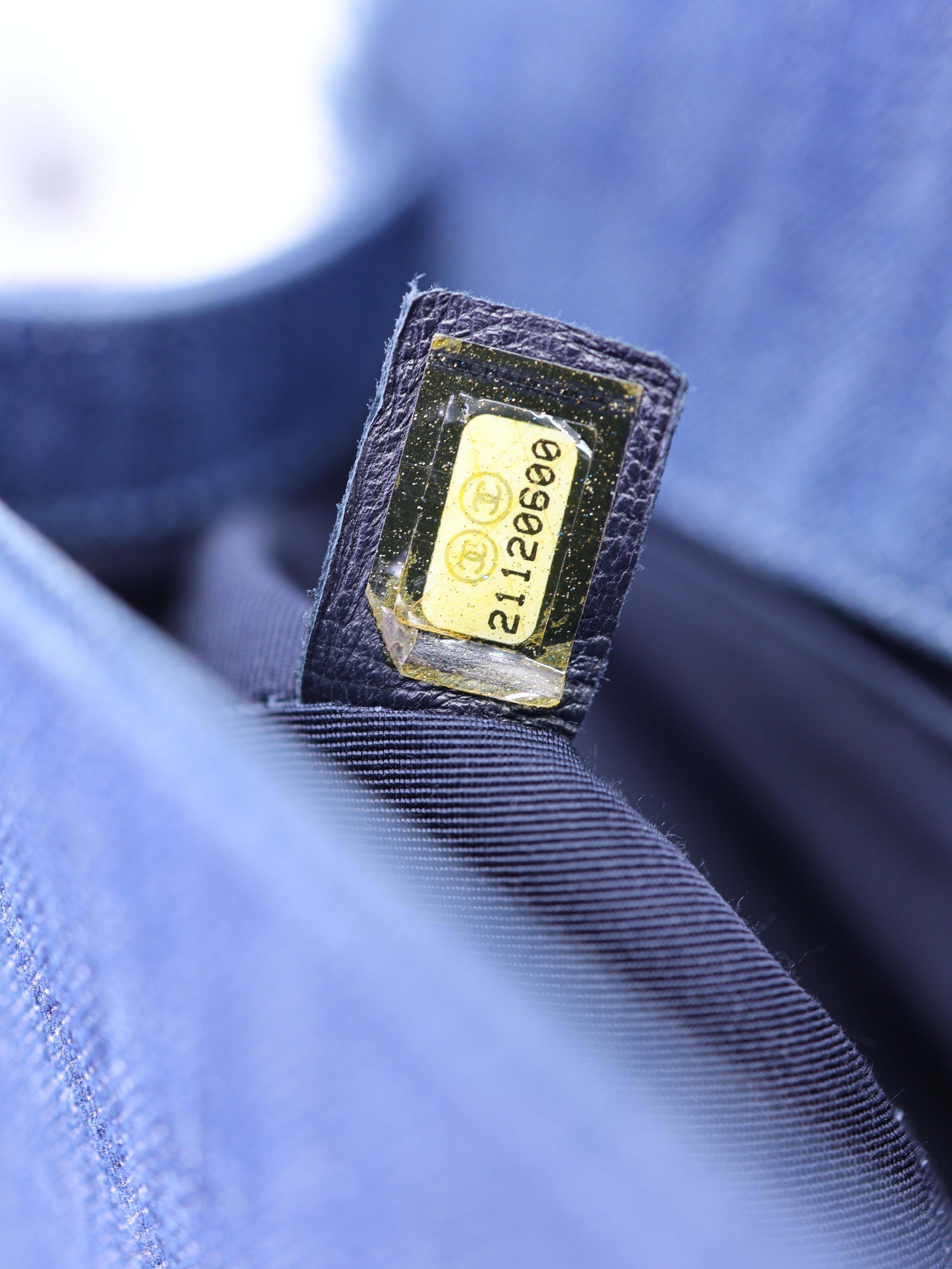 Chanel Denim Patchwork Medium Boy Flap Blue