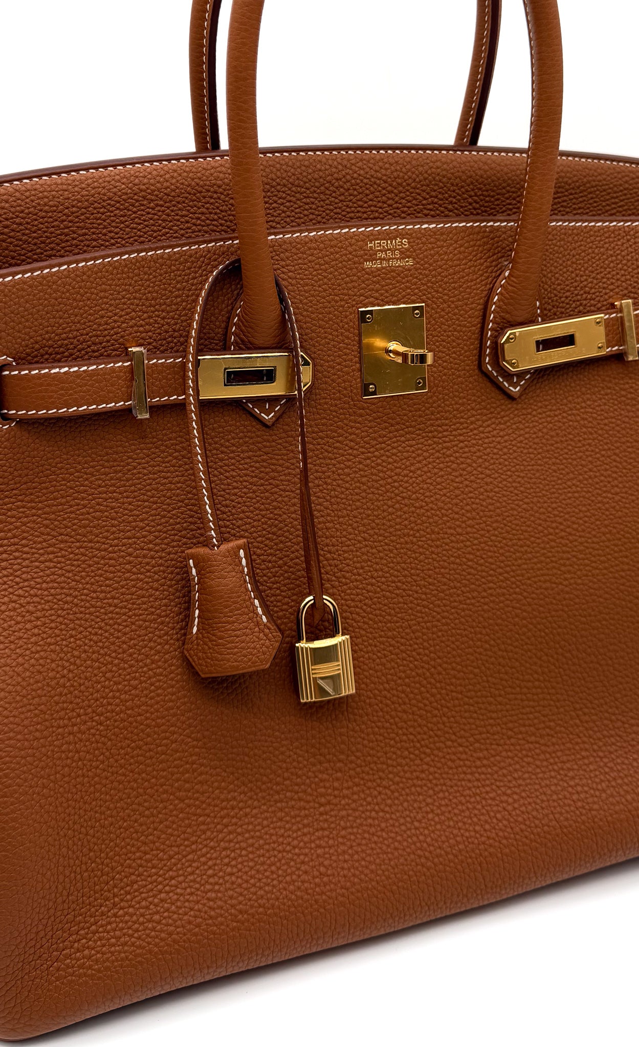 Hermes Togo Birkin 35 Gold