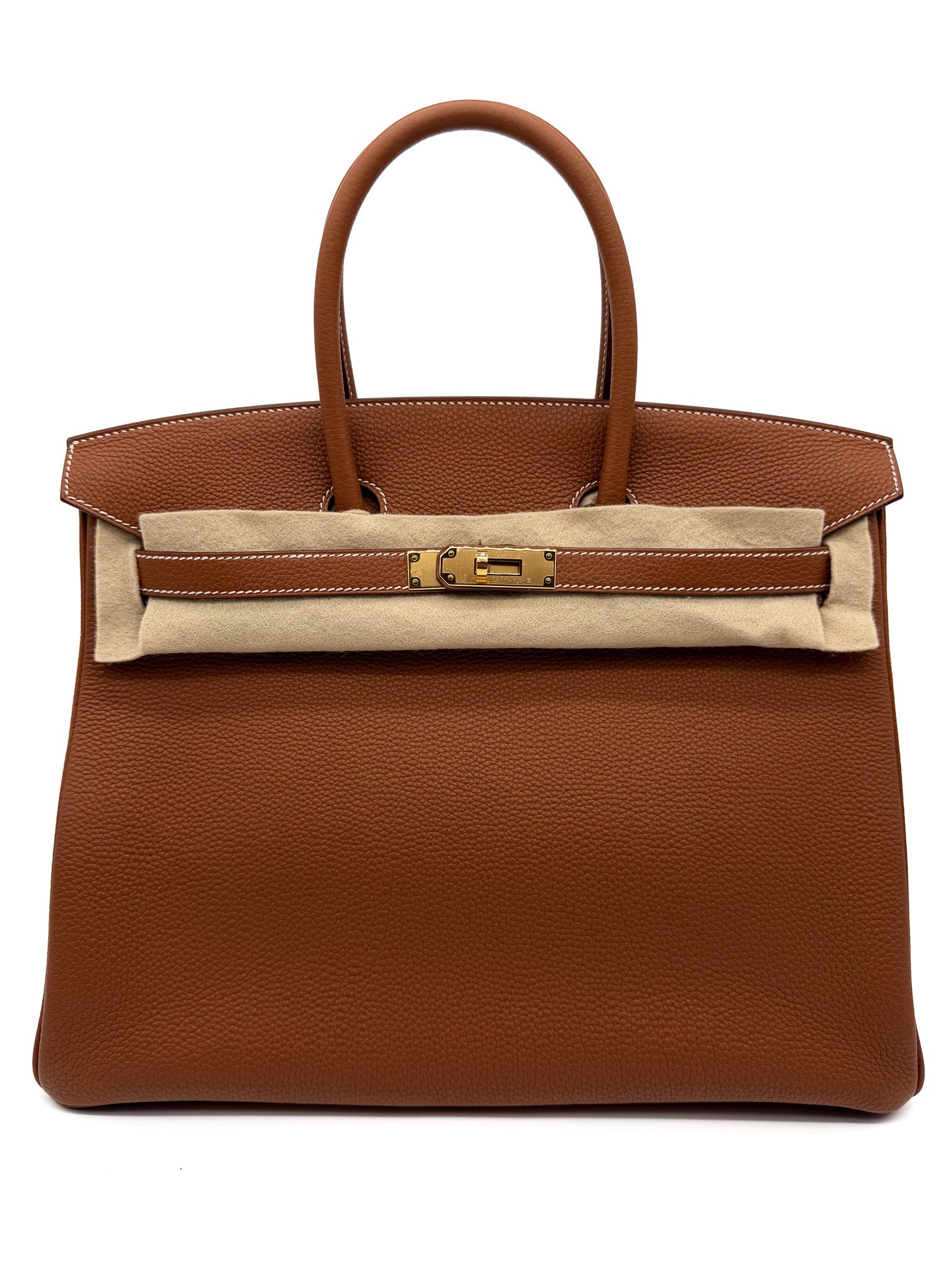Hermes Togo Birkin 35 Gold