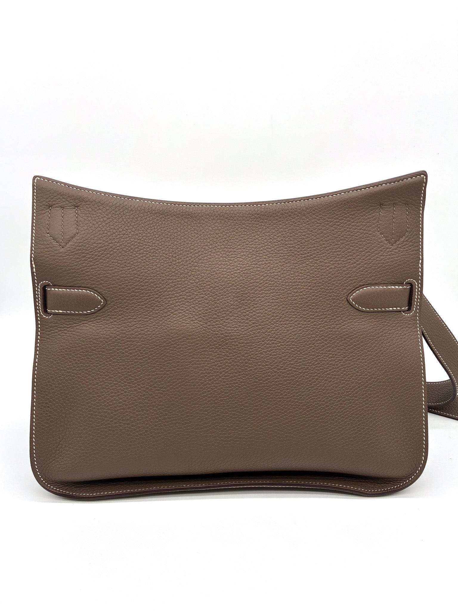 Hermes Taurillon Clemence Jypsiere 28 Etoupe