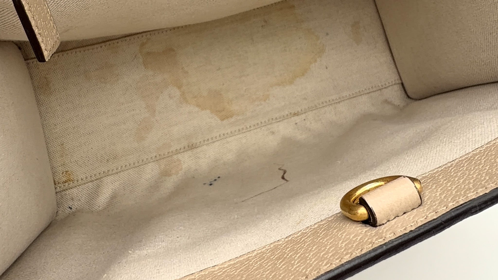 Gucci GG Supreme Monogram Textured Dollar Calfskin Interlocking G Tote Bag