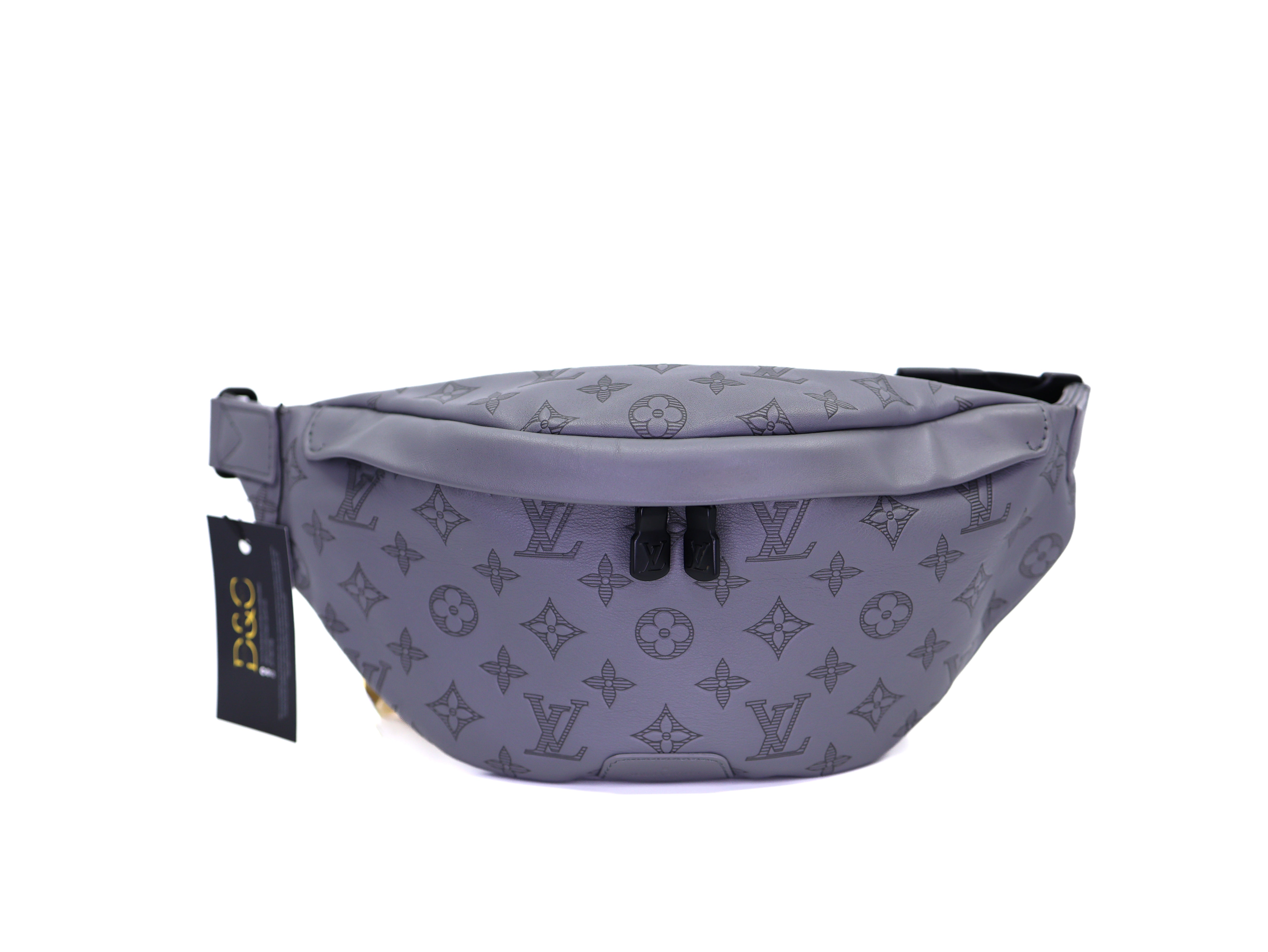 Louis Vuitton Calfskin Monogram Shadow Discovery Bumbag PM