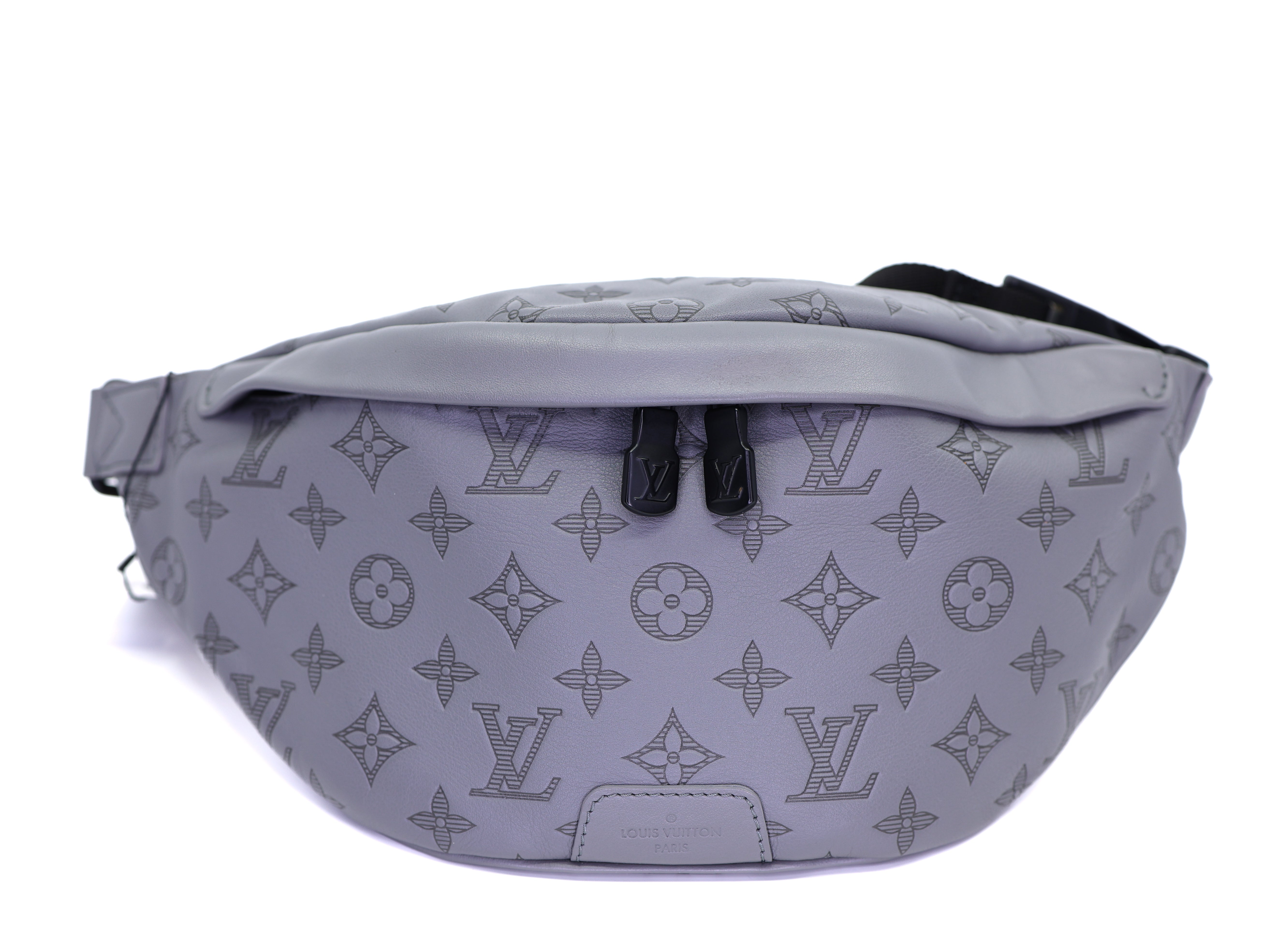 Louis Vuitton Calfskin Monogram Shadow Discovery Bumbag PM