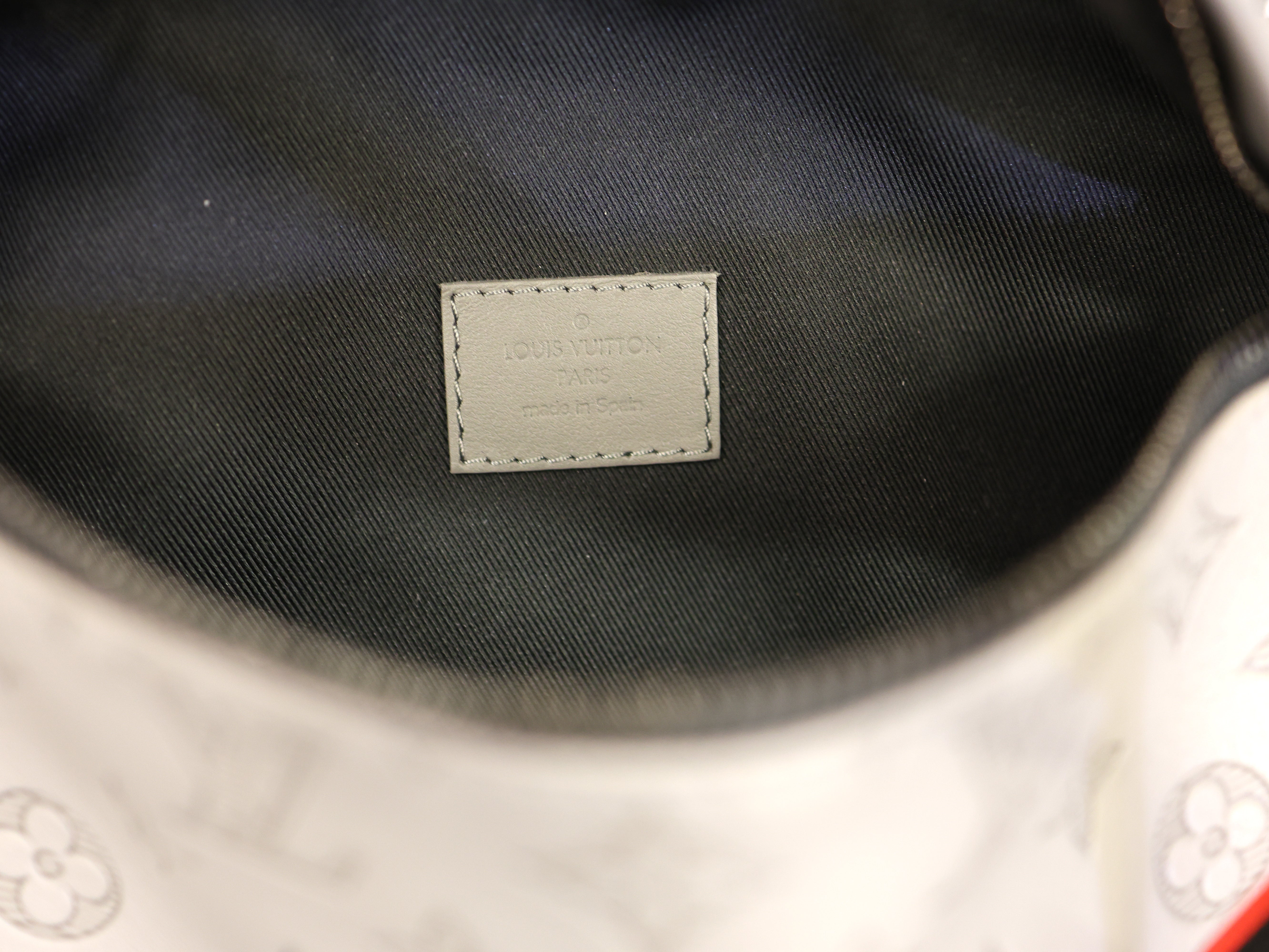 Louis Vuitton Calfskin Monogram Shadow Discovery Bumbag PM