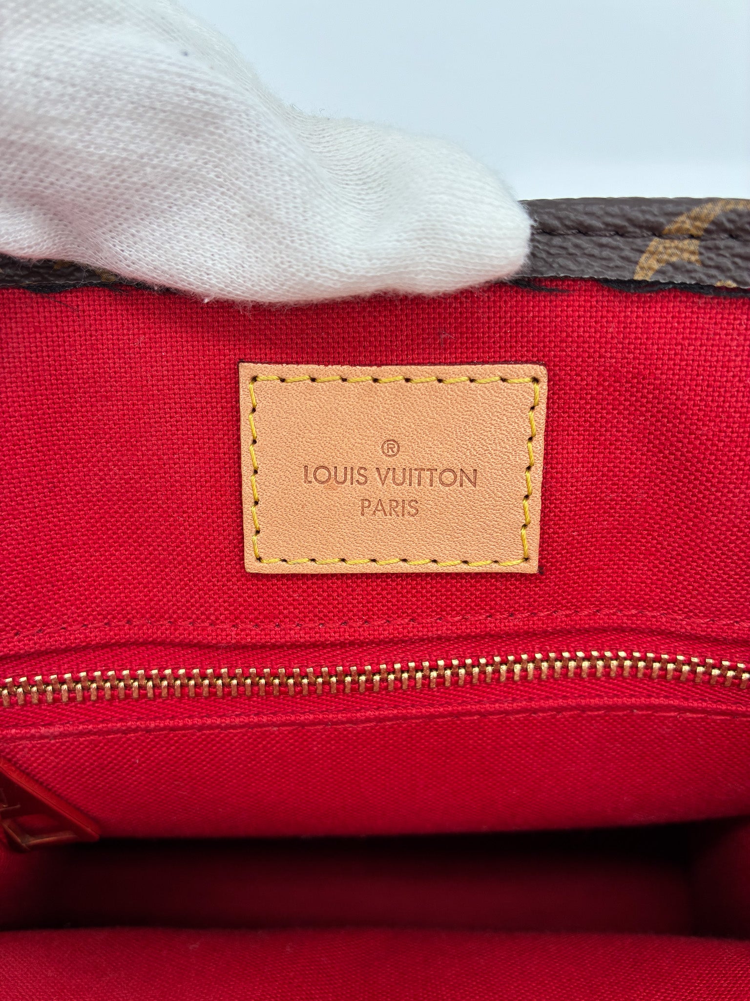 LV Sac Plat BB Handbag in Brown Monogram Coated Canvas