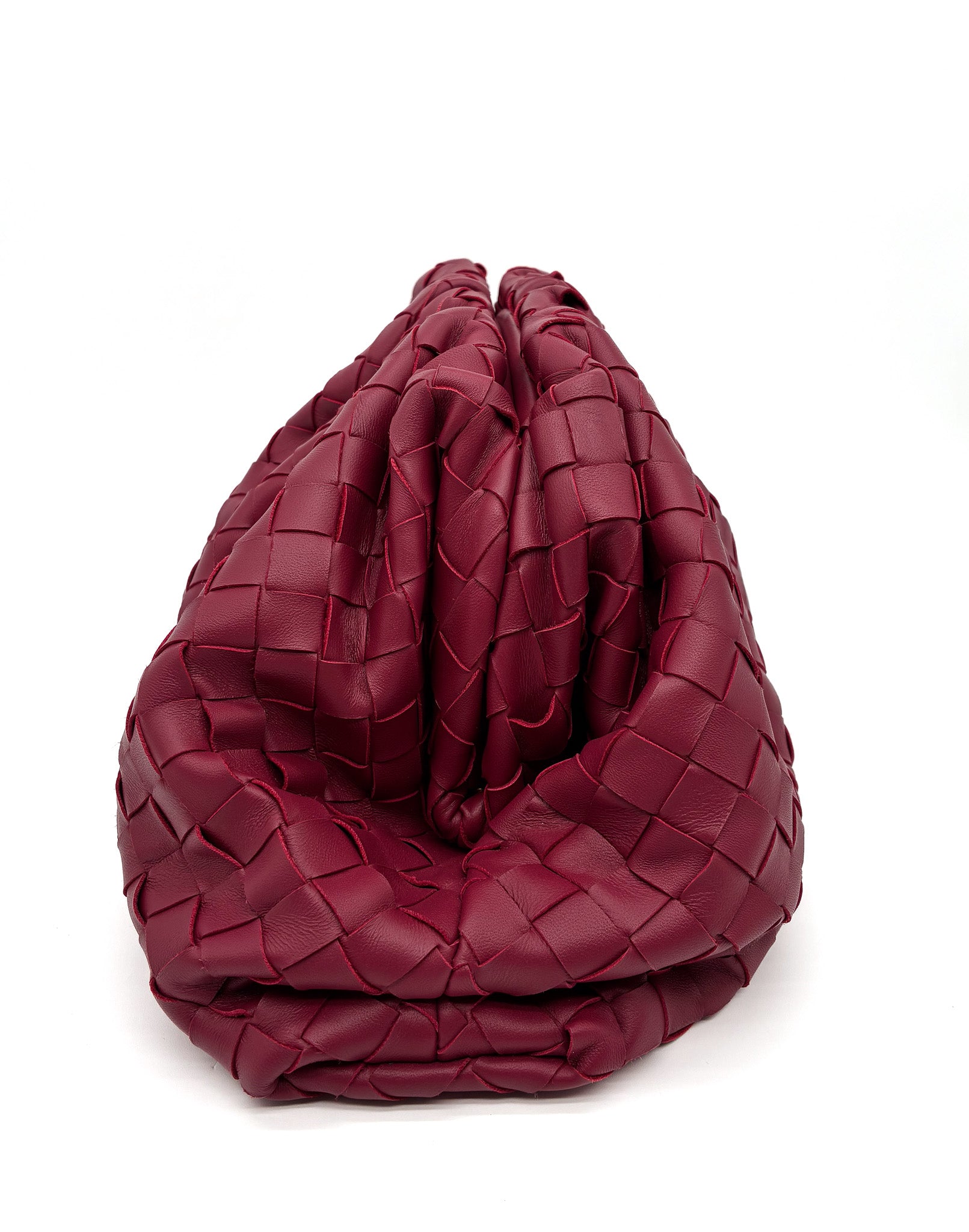 Bottega Veneta Intrecciato Woven Nappa The Pouch Clutch Bag