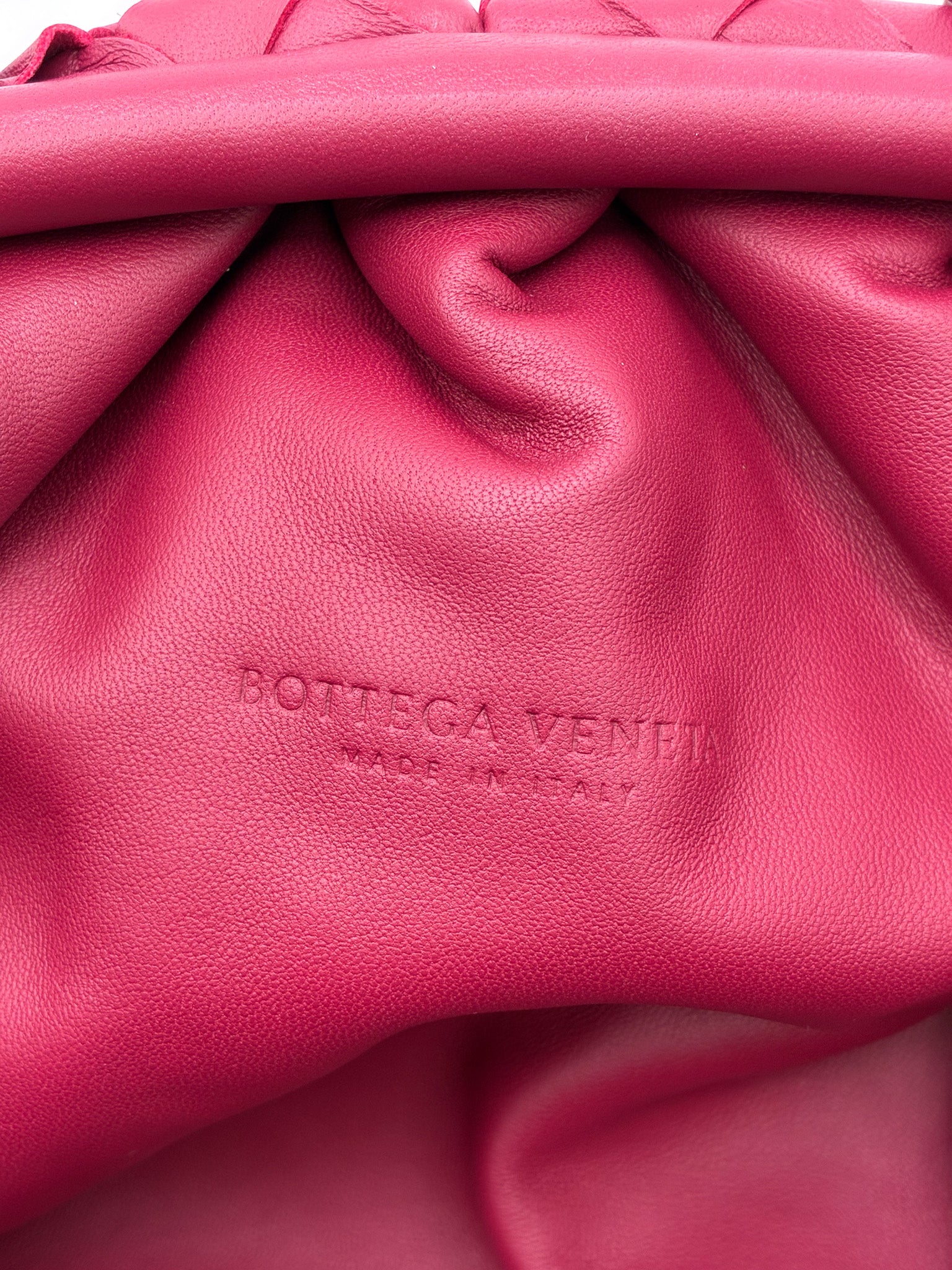 Bottega Veneta Intrecciato Woven Nappa The Pouch Clutch Bag