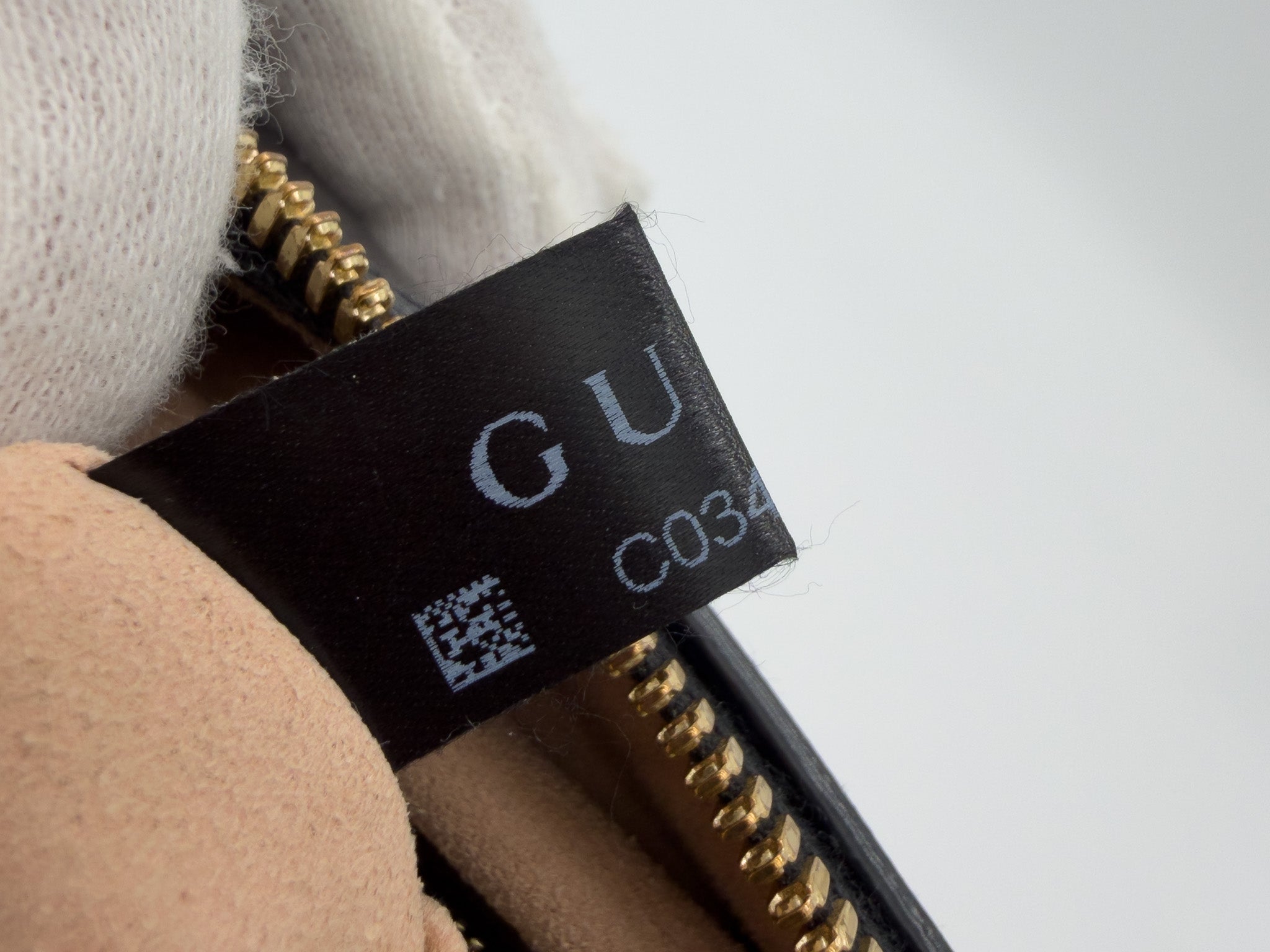 Gucci Textured Calfskin Small Horsebit 1955 Shoulder Bag Black