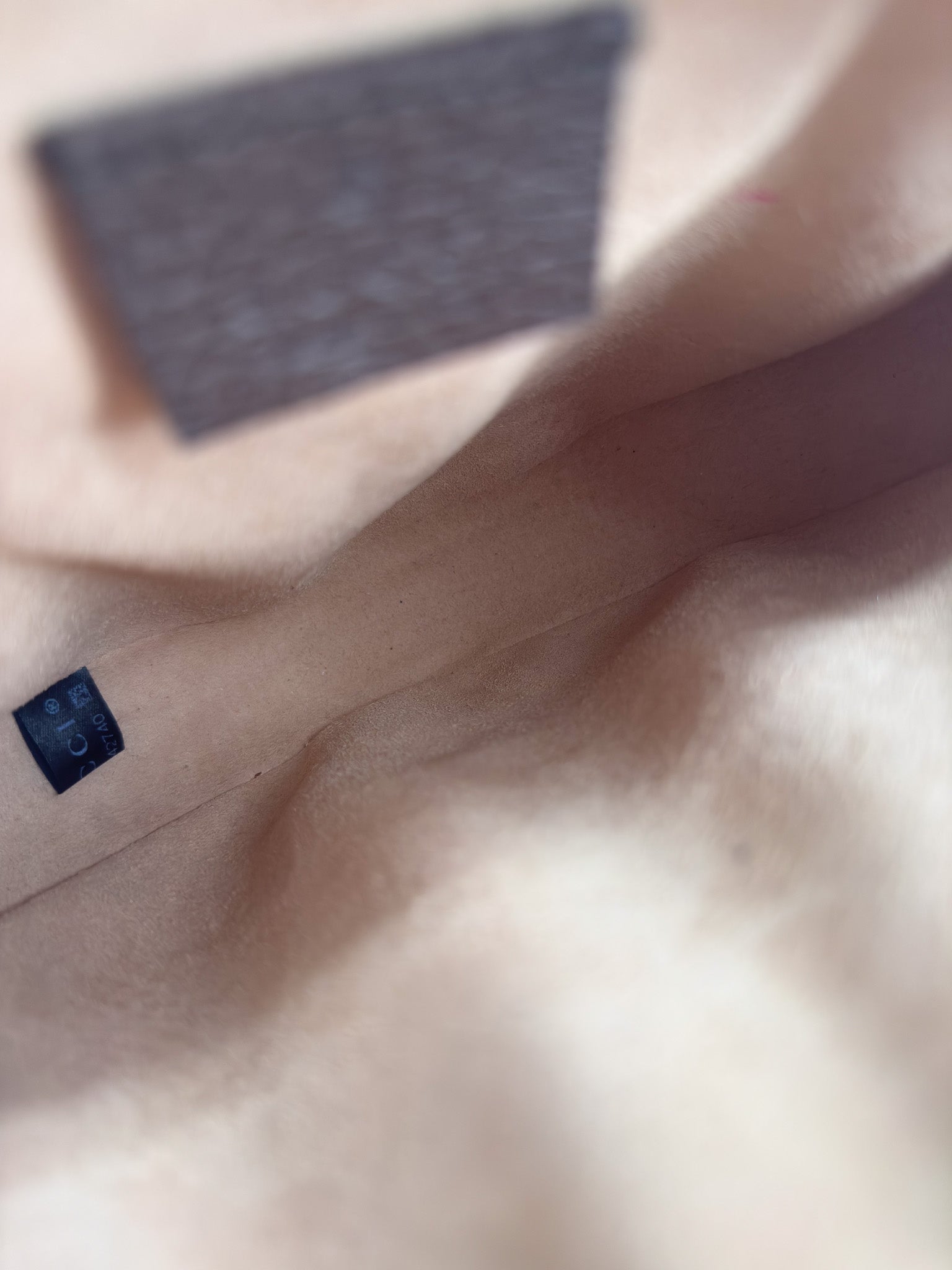 Gucci Ophidia Small Tote Bag in Beige/ Ebony GG Supreme Canvas