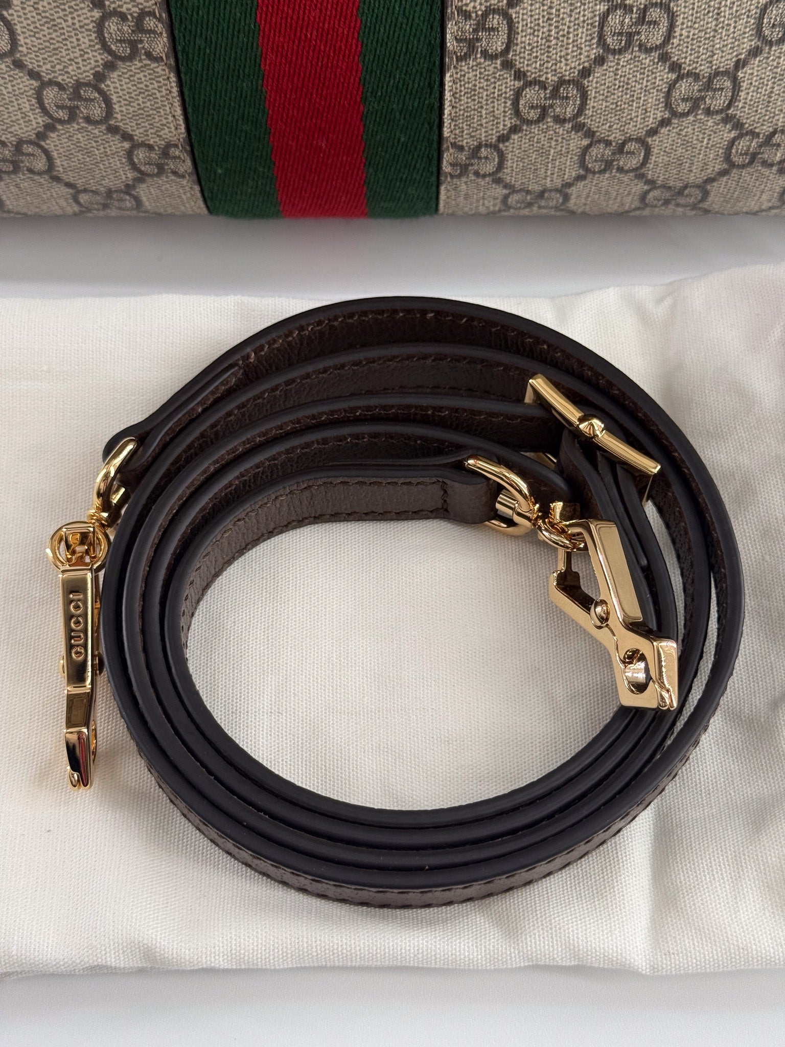 Gucci Ophidia Medium Tote Bag GG Canvas