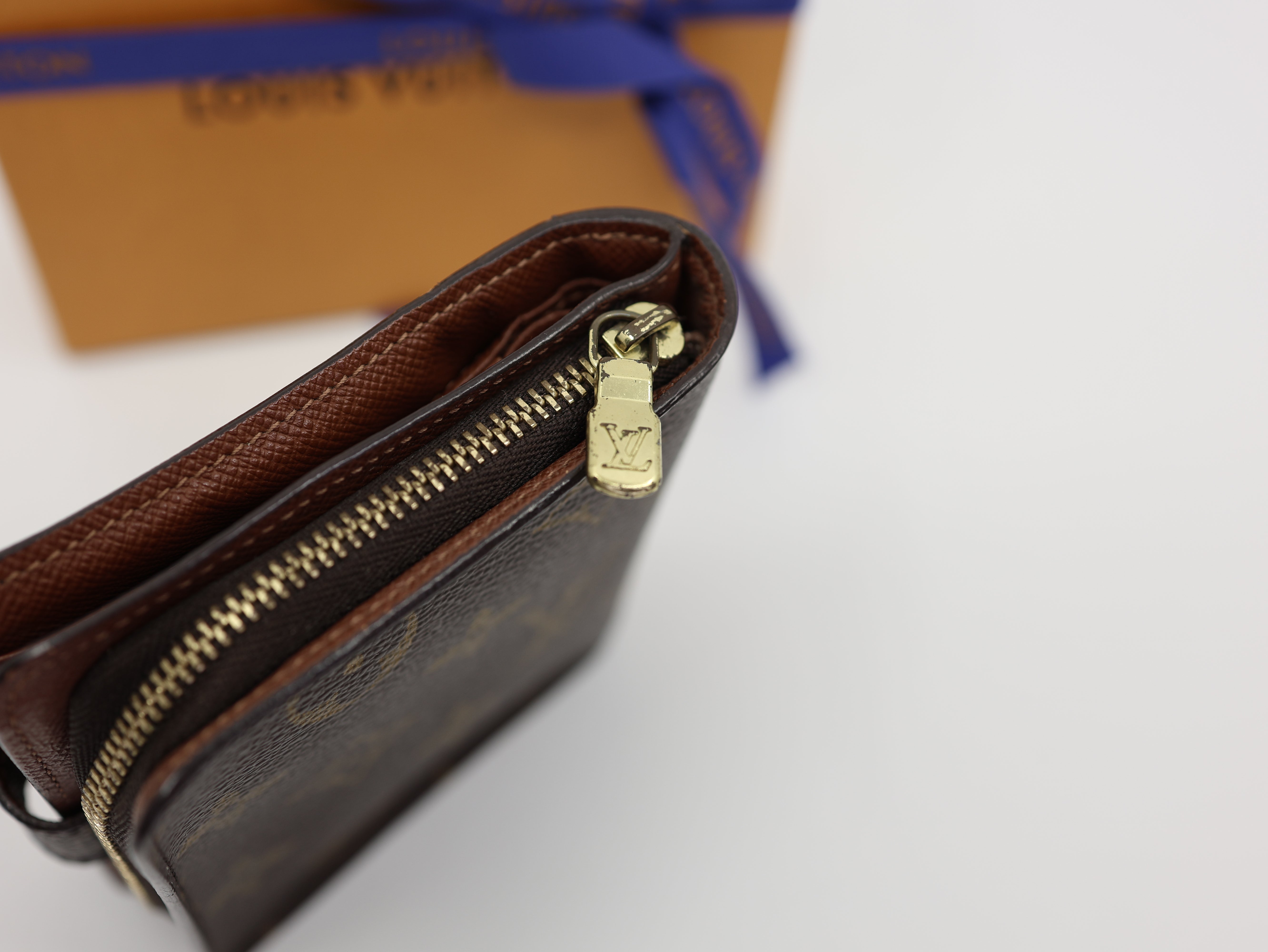 Louis Vuitton Compact Zippe Wallet Monogram Canvas