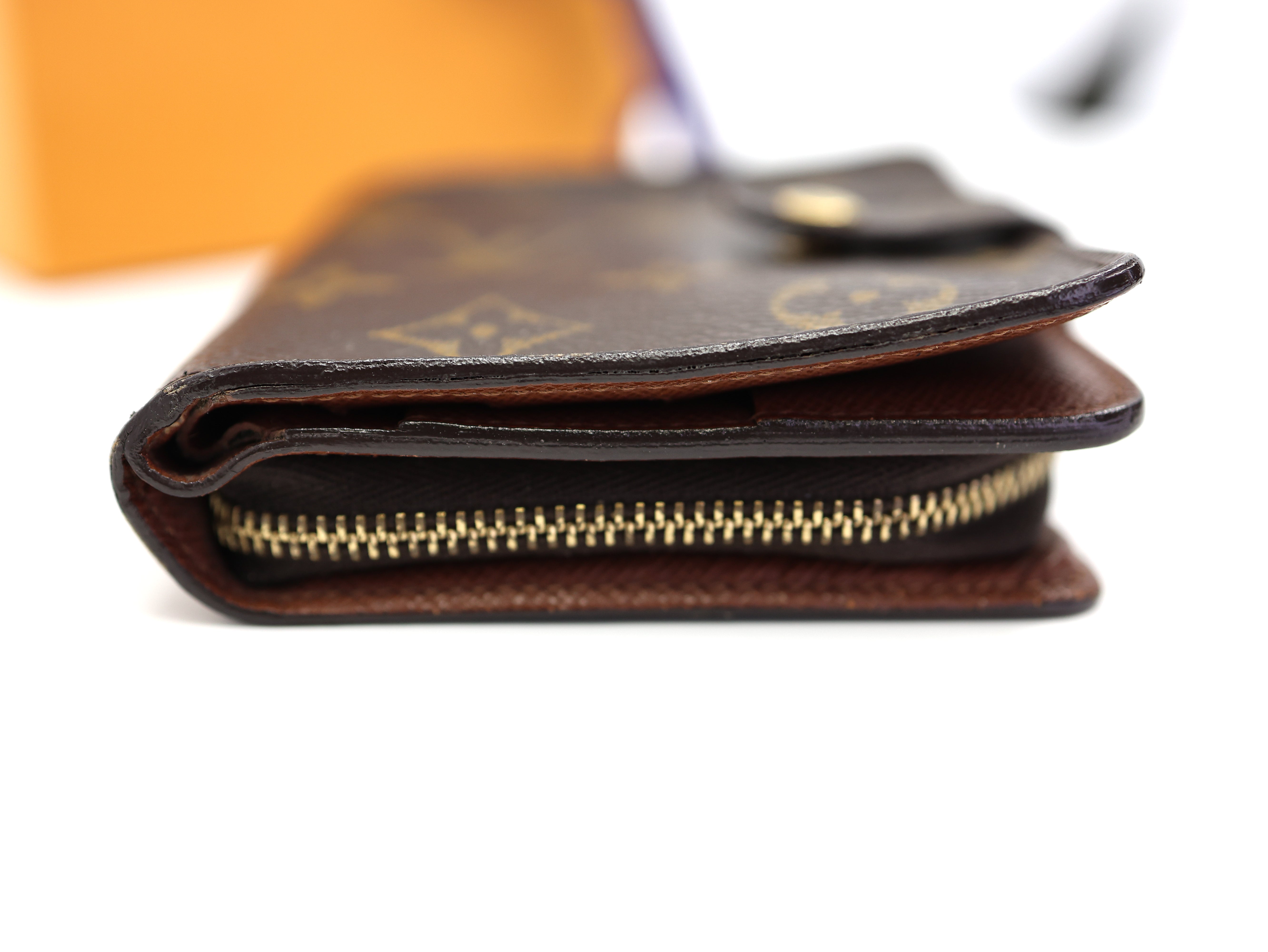Louis Vuitton Compact Zippe Wallet Monogram Canvas