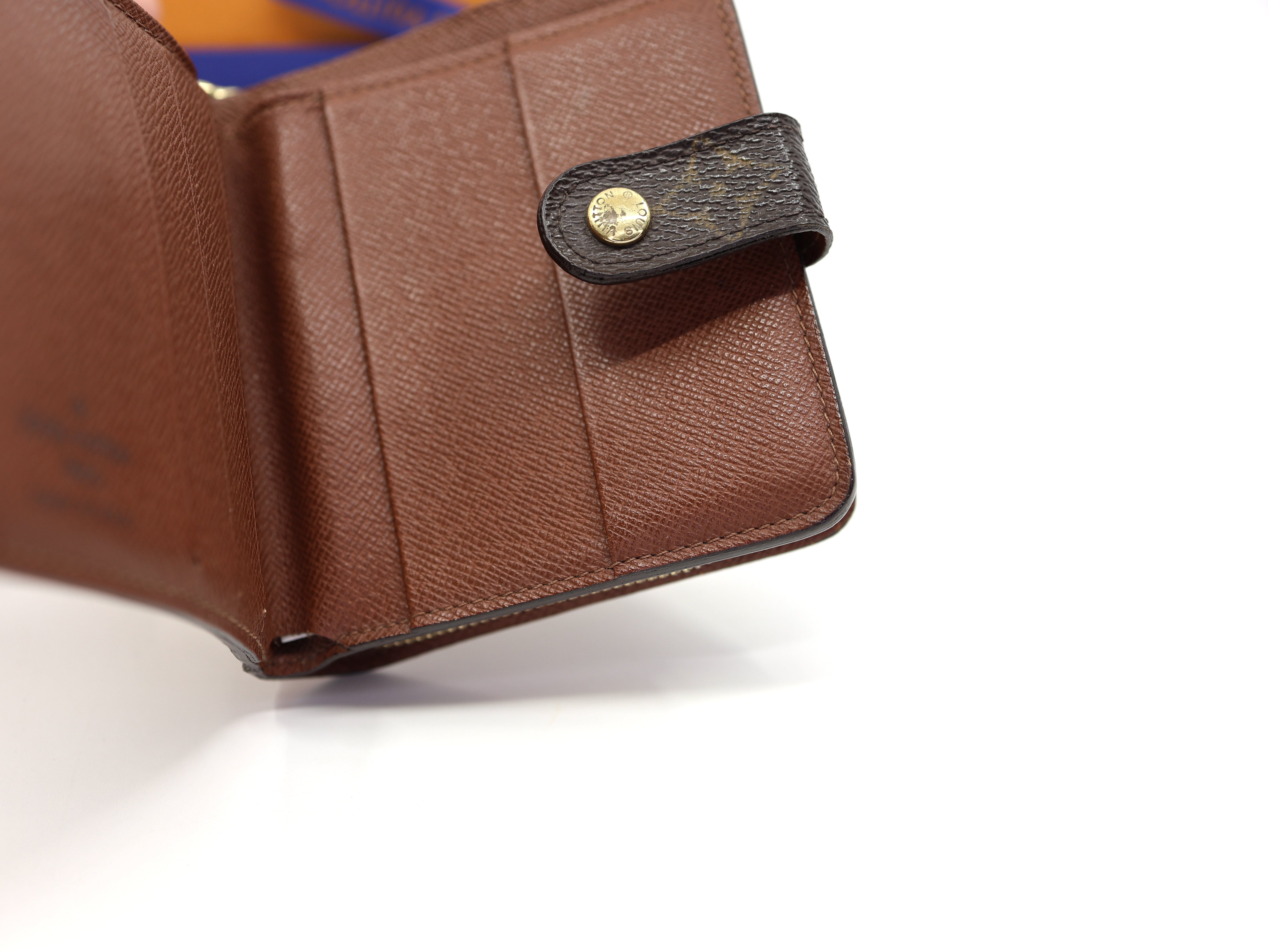 Louis Vuitton Compact Zippe Wallet Monogram Canvas