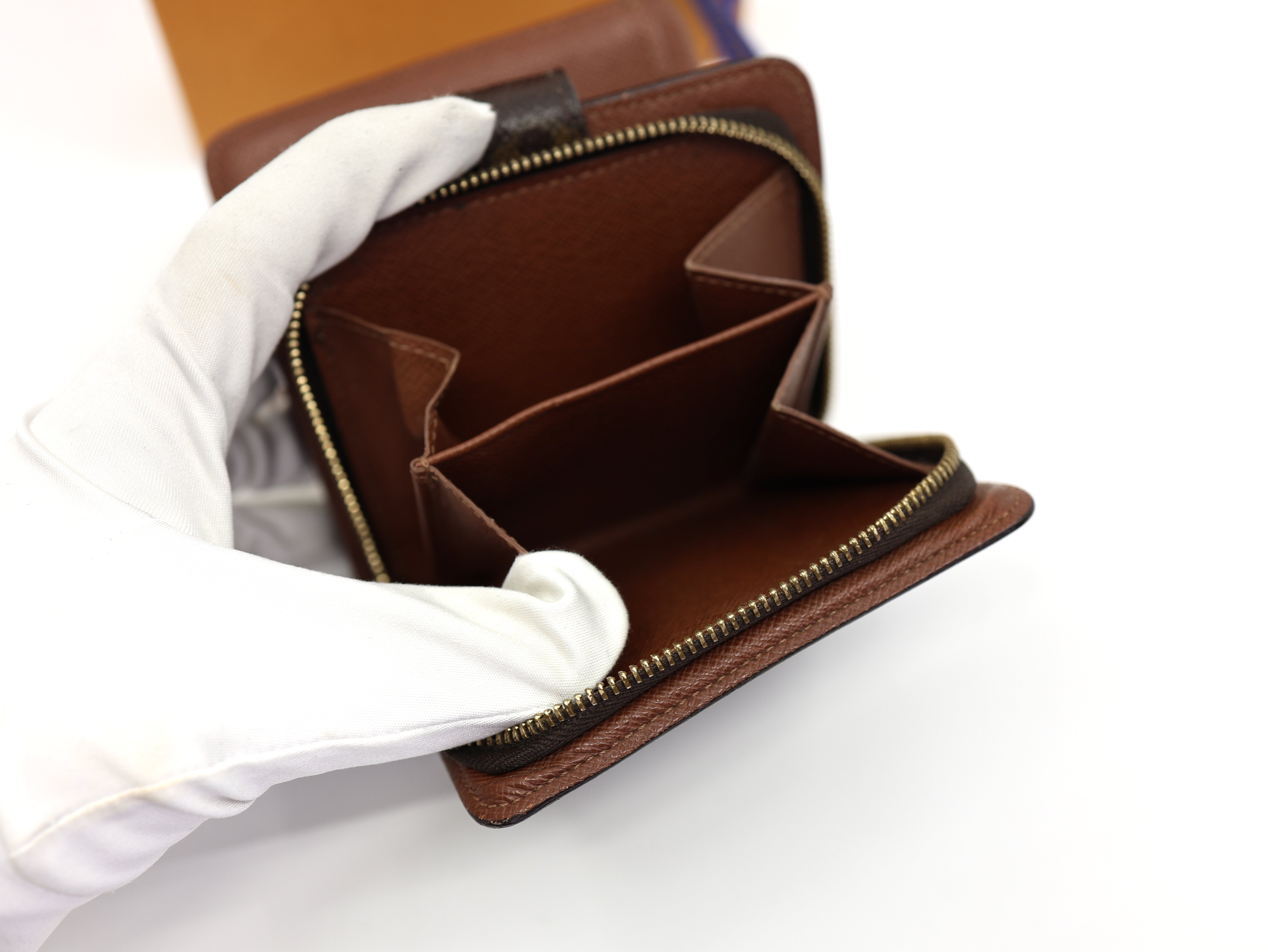 Louis Vuitton Compact Zippe Wallet Monogram Canvas