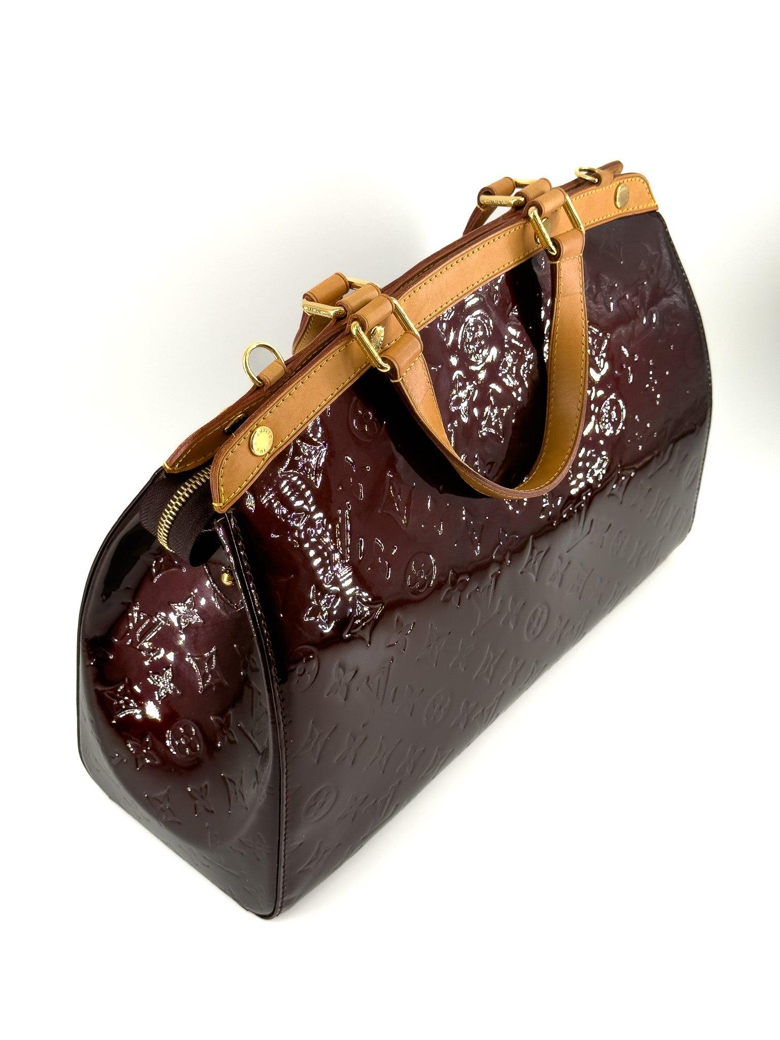 Louis Vuitton Brea Handbag Monogram Vernis GM tote bag