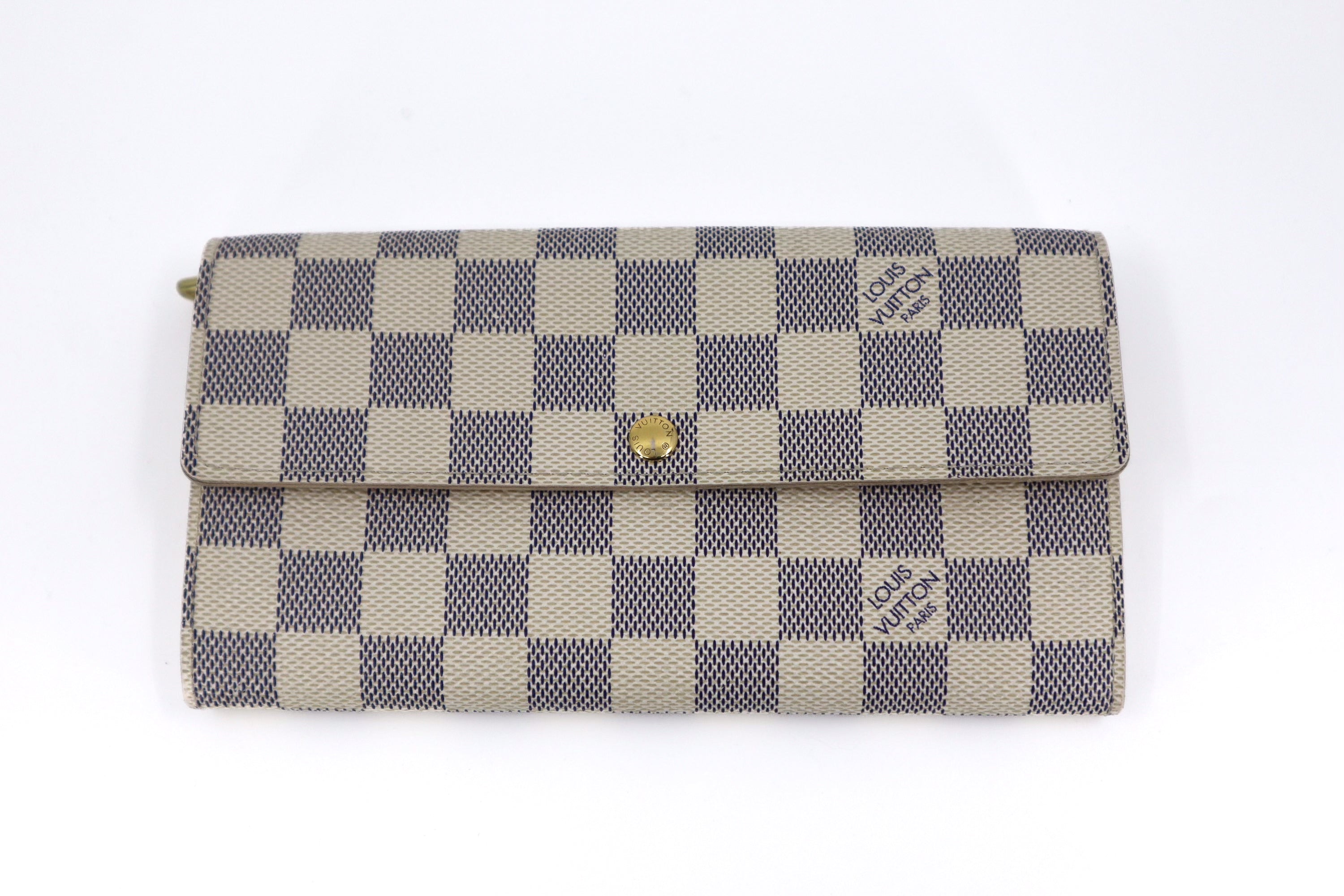Louis Vuitton Sarah Wallet Damier Azur