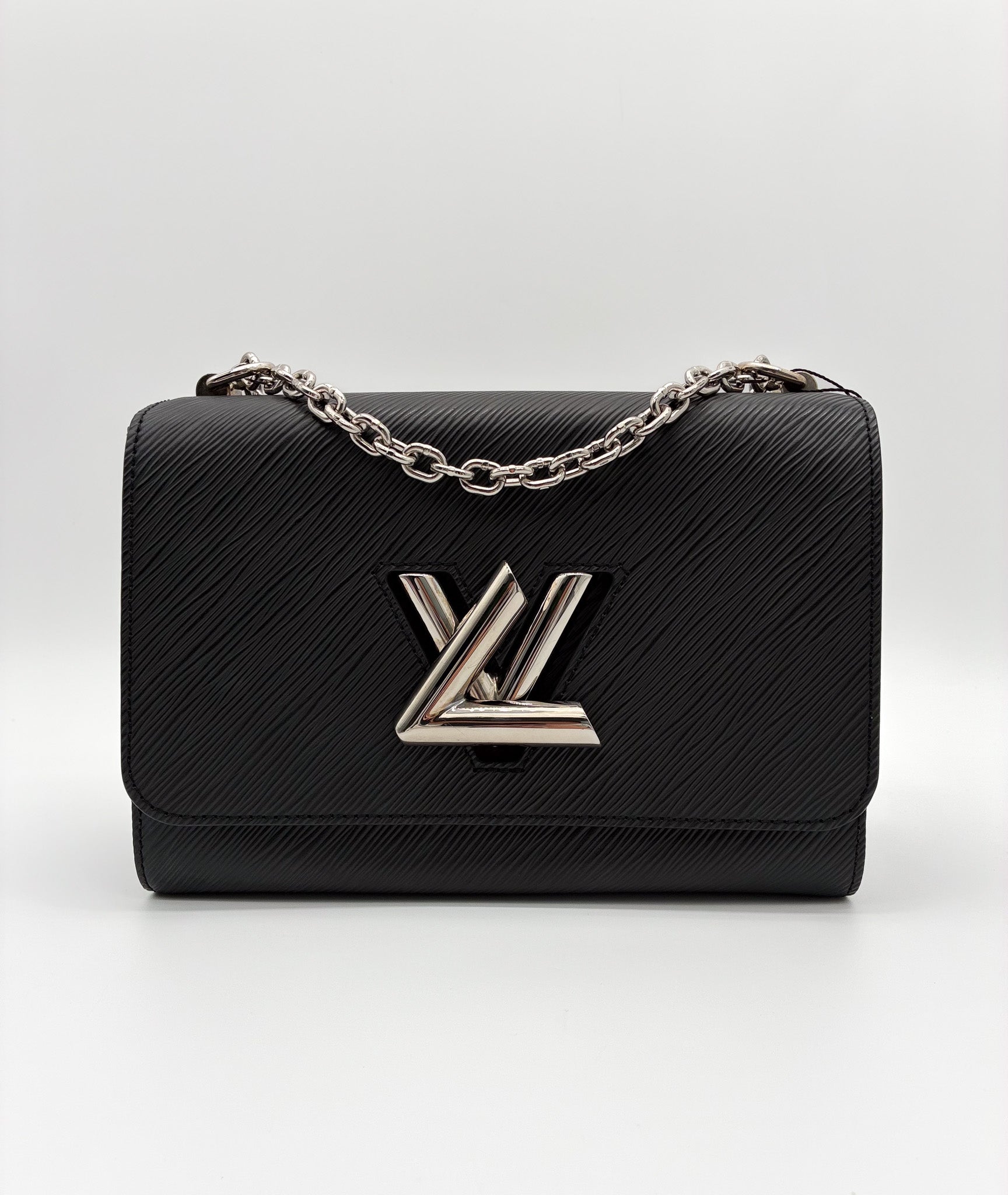 Louis Vuitton Twist Epi MM Black SHW