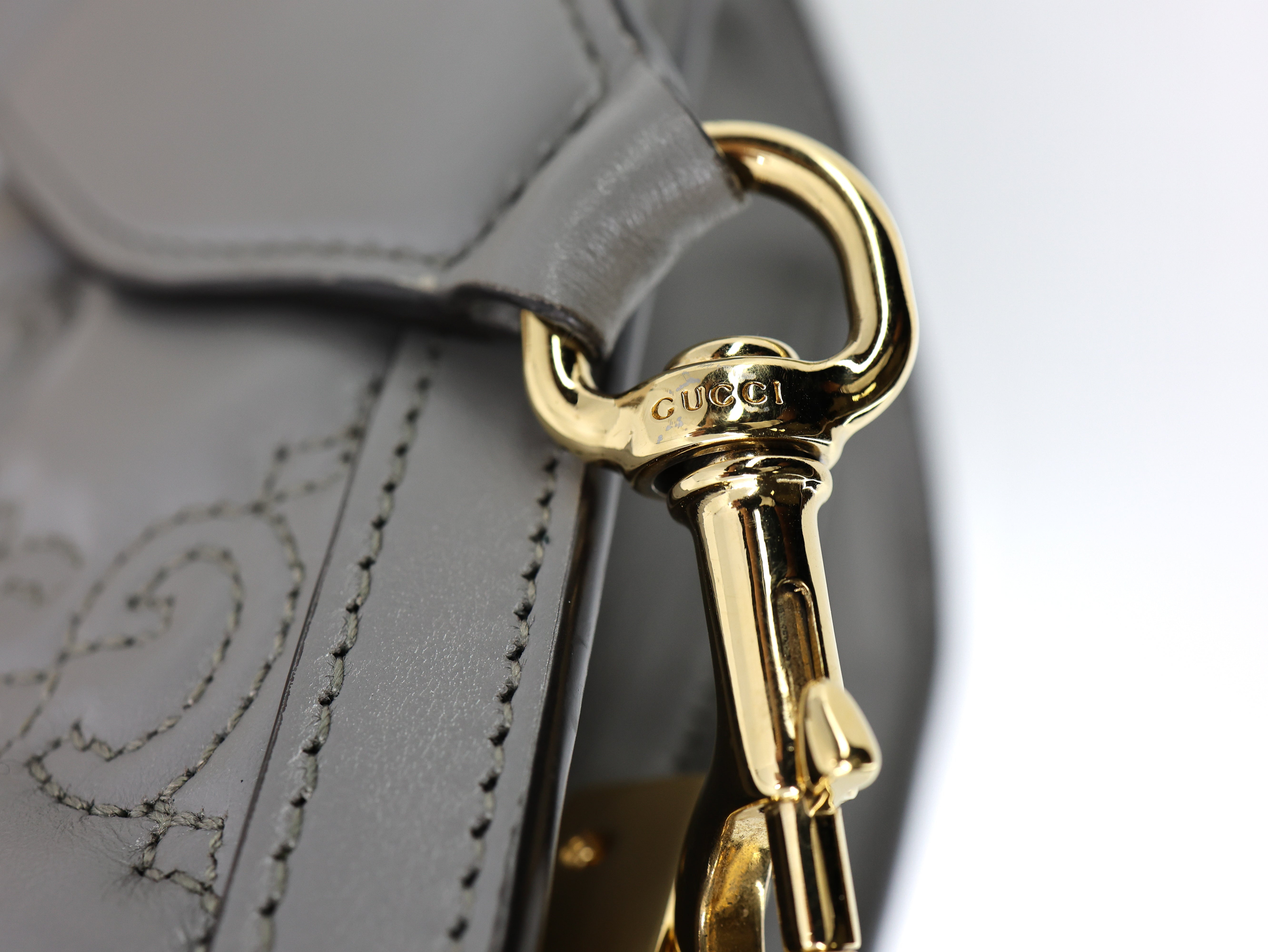 Gucci Calfskin GG Matelasse Small Slim Chain Shoulder Bag