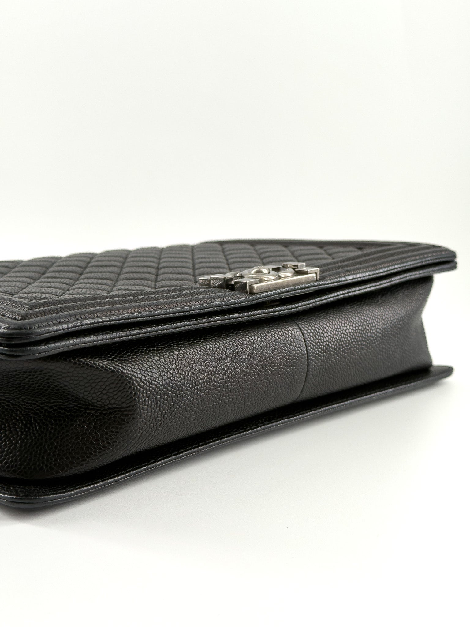 Chanel Caviar Quilted Large Boy Flap Black