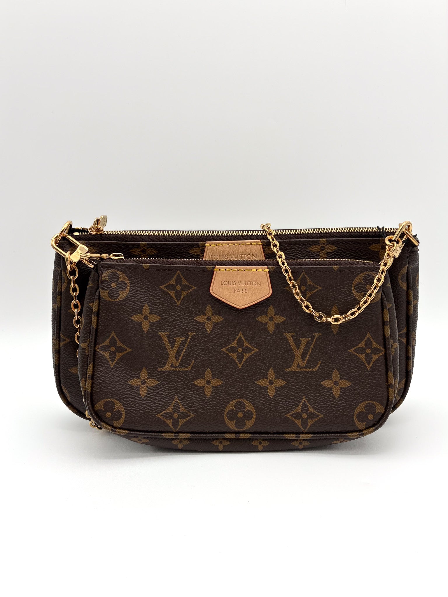 Louis Vuitton Multi Pochette Accessoires Mono Kaki