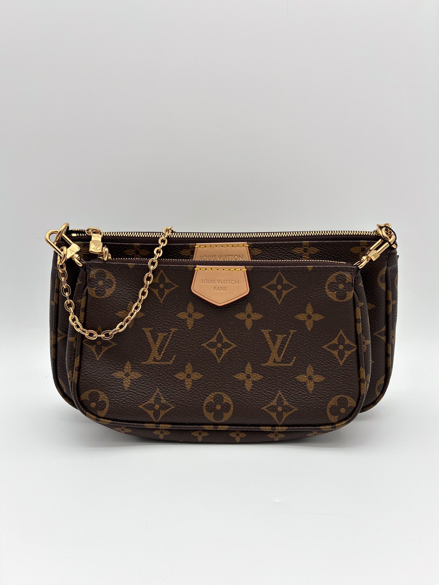 Louis Vuitton Multi Pochette Accessoires Mono Kaki