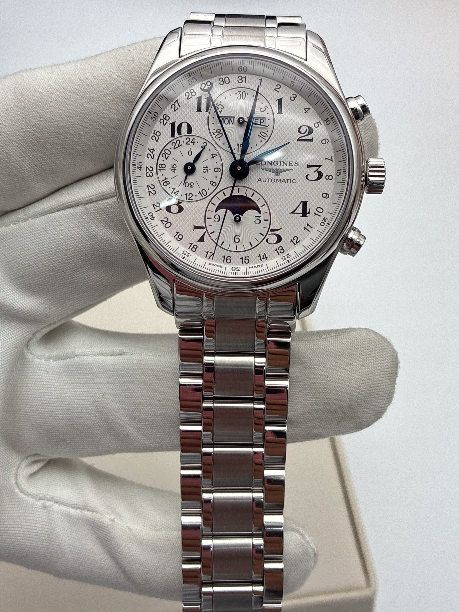 LONGINES MASTER COLLECTION CHRONO MOONPHASE 40MM