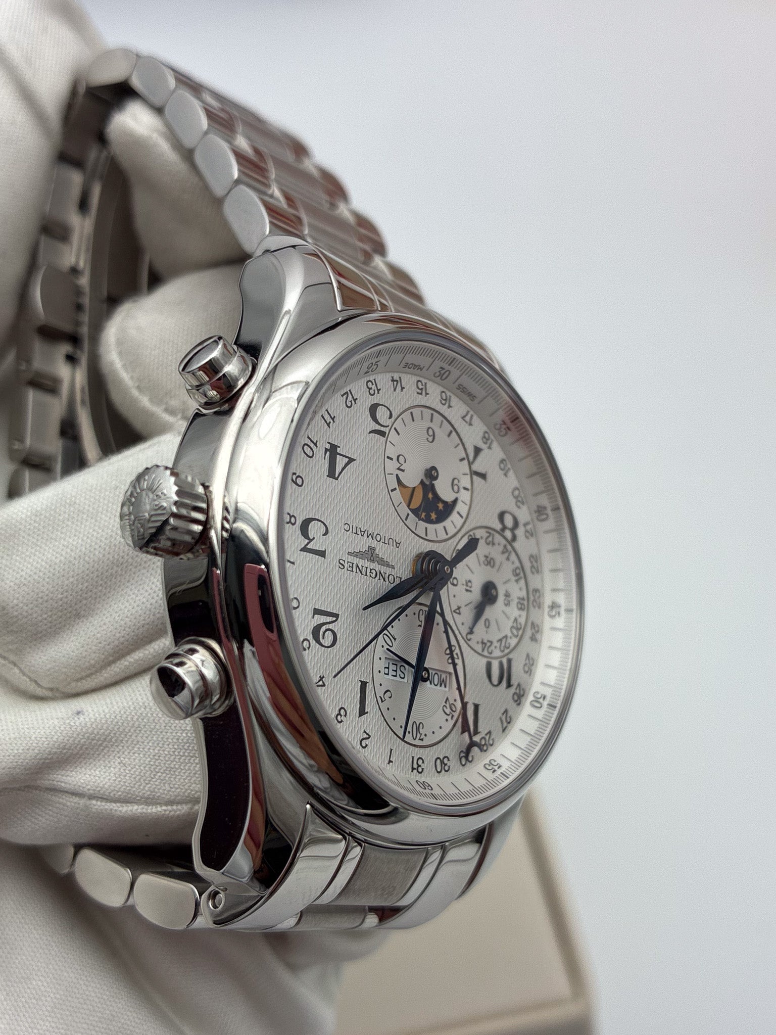 LONGINES MASTER COLLECTION CHRONO MOONPHASE 40MM