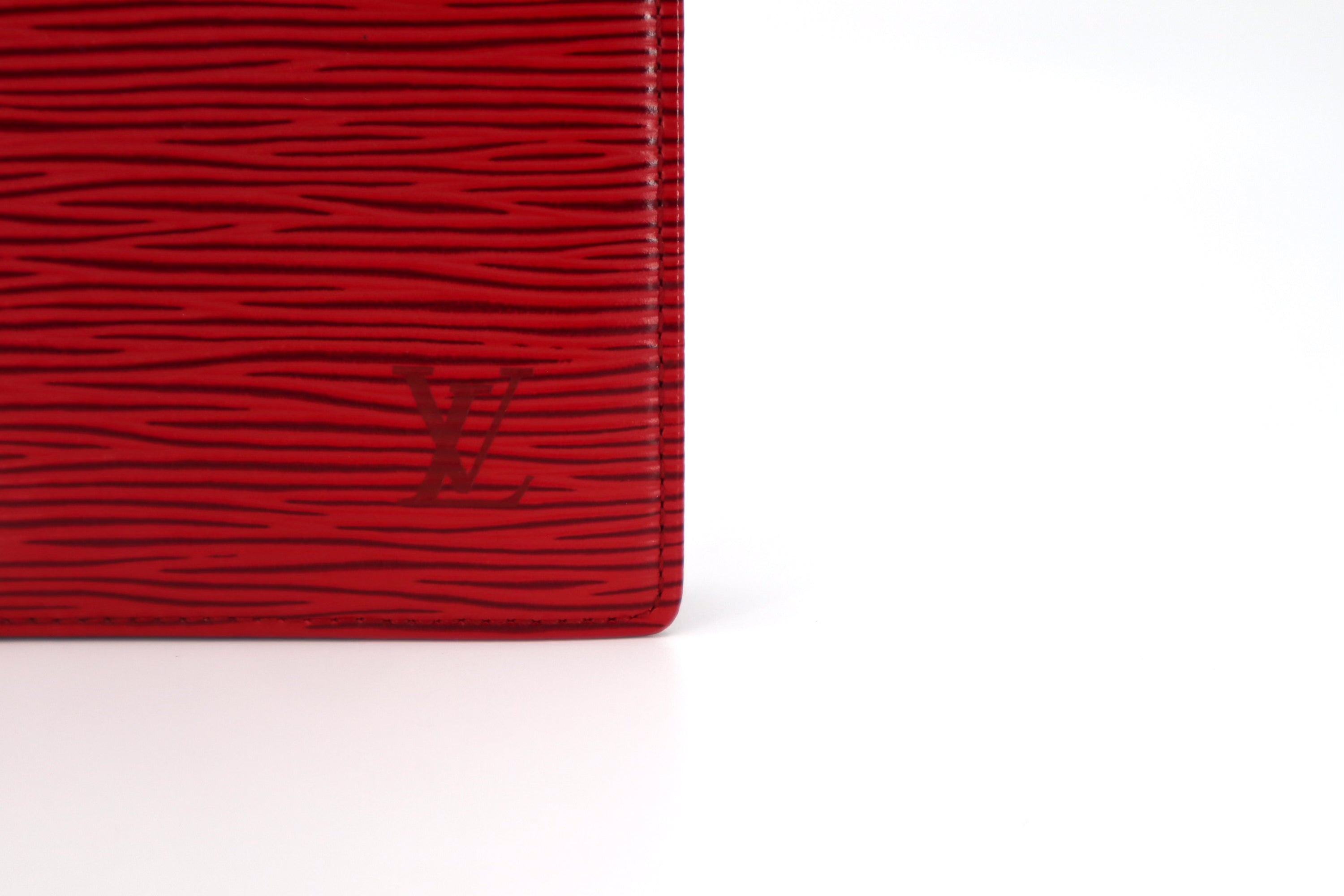Louis Vuitton Speedy 28 Epi Leather Red Vintage Boston bag