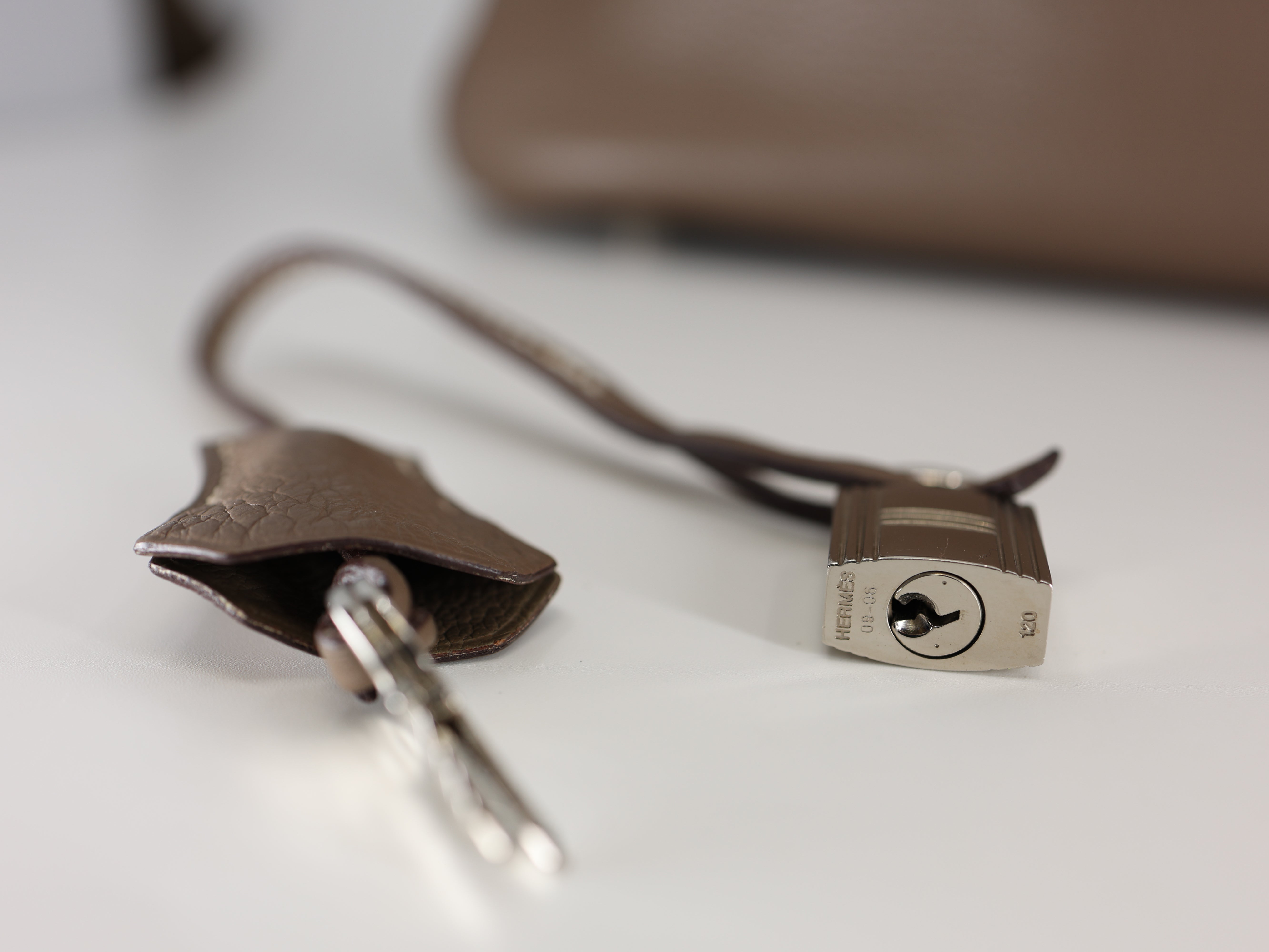 Birkin 30 Togo Etoupe Gray