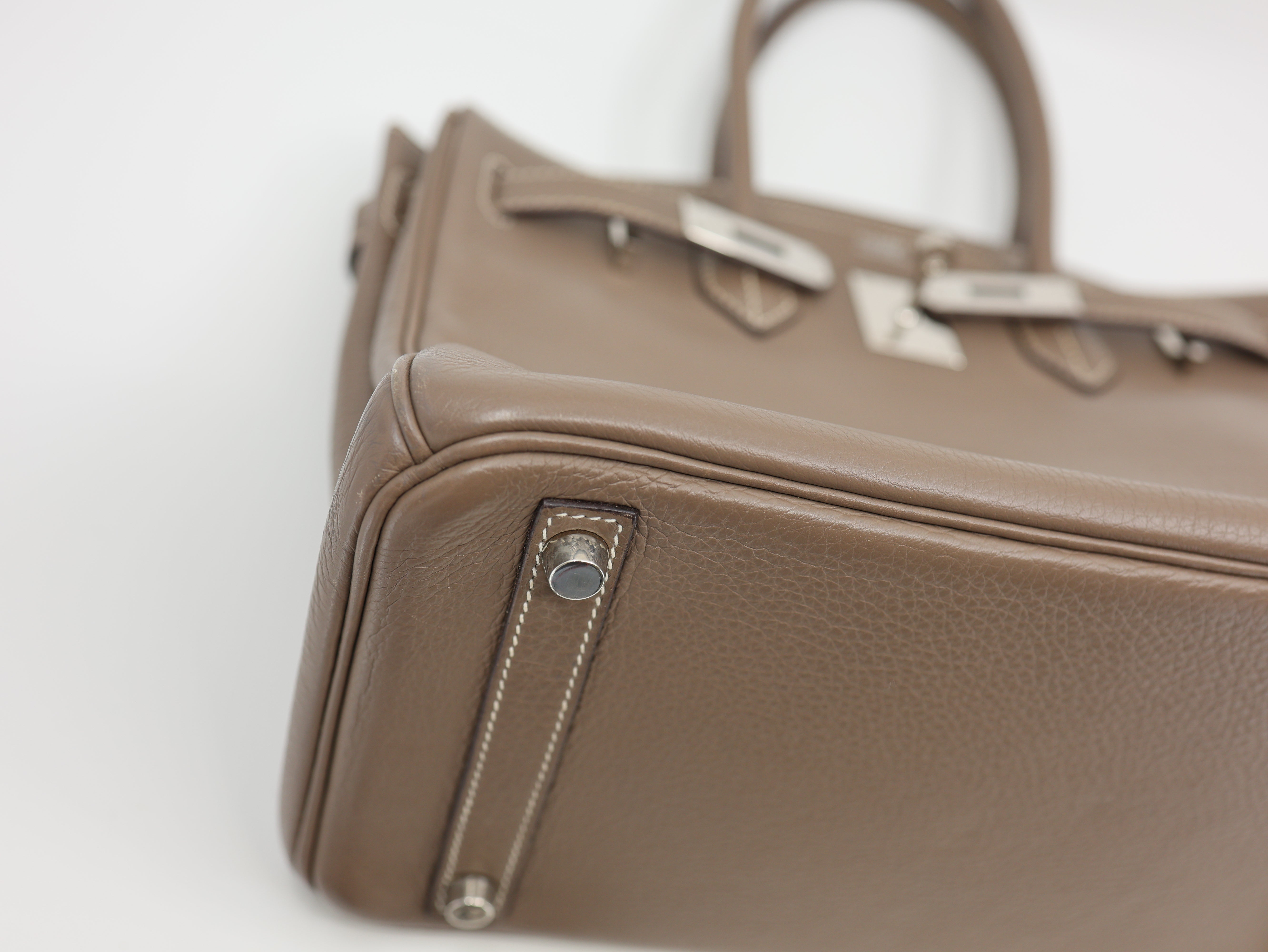 Birkin 30 Togo Etoupe Gray