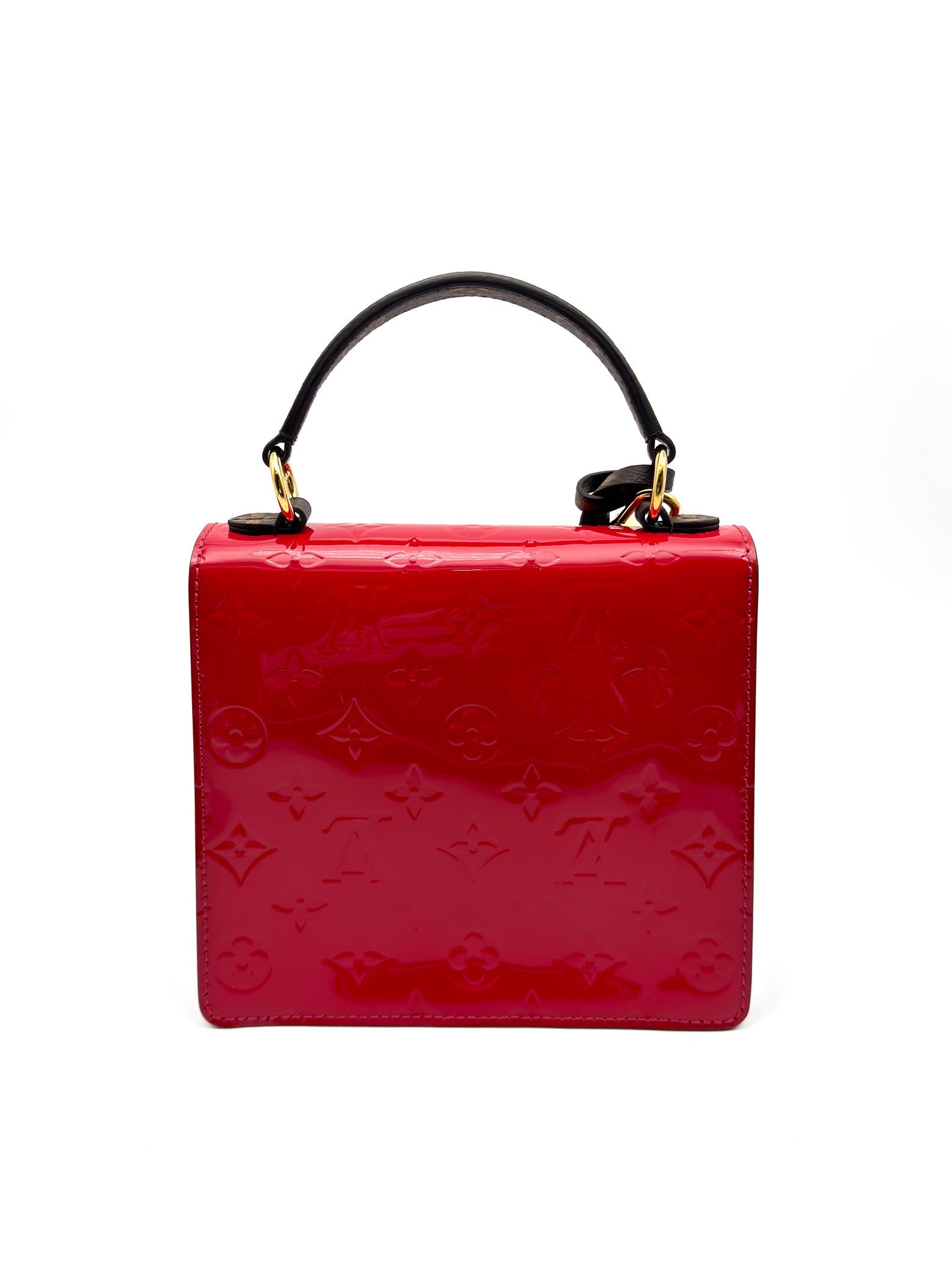 Louis Vuitton Vernis Epi Monogram Spring Street Scarlet