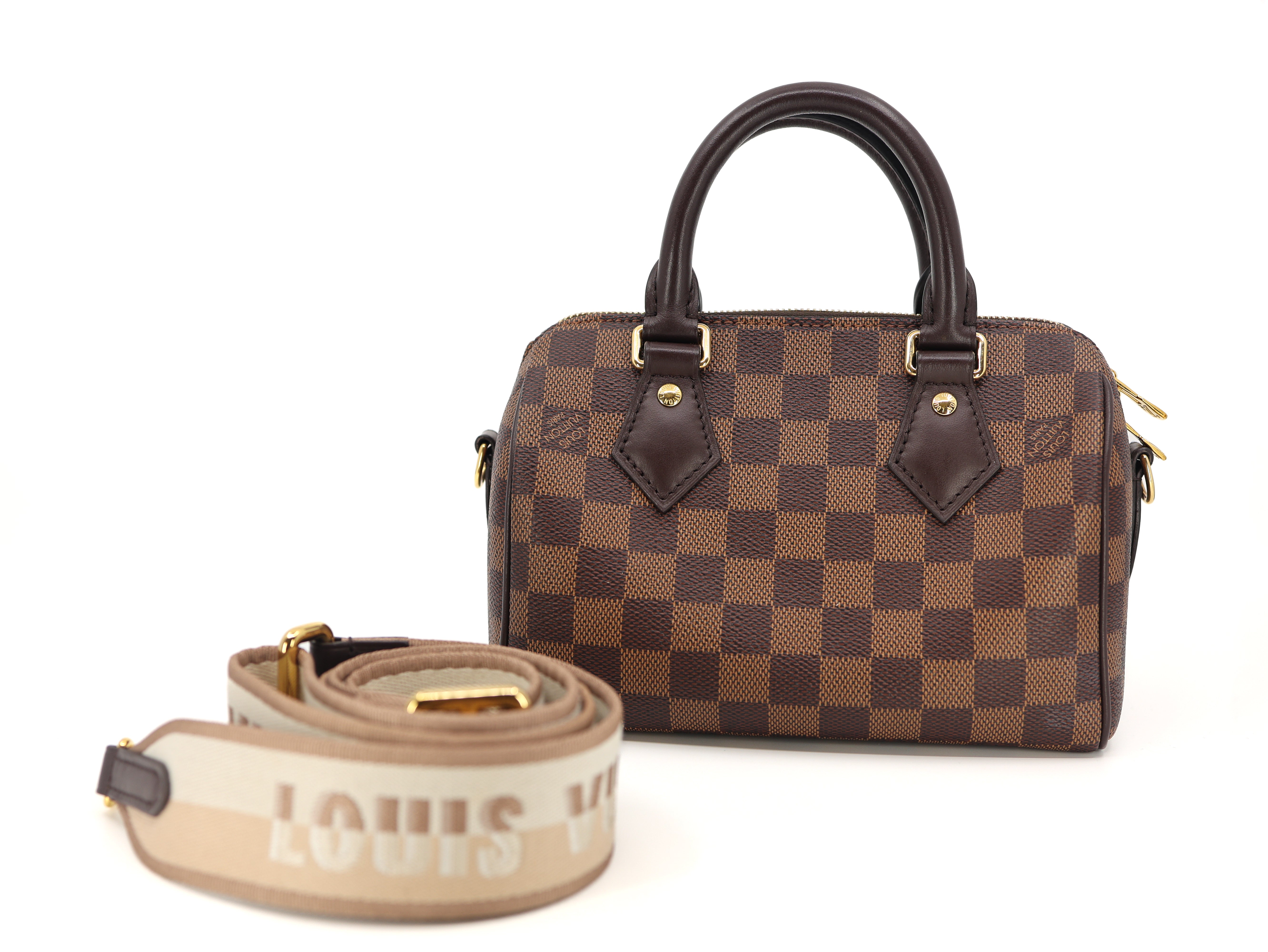 Louis Vuitton Speedy Bandouliere 20 Damier Ebene