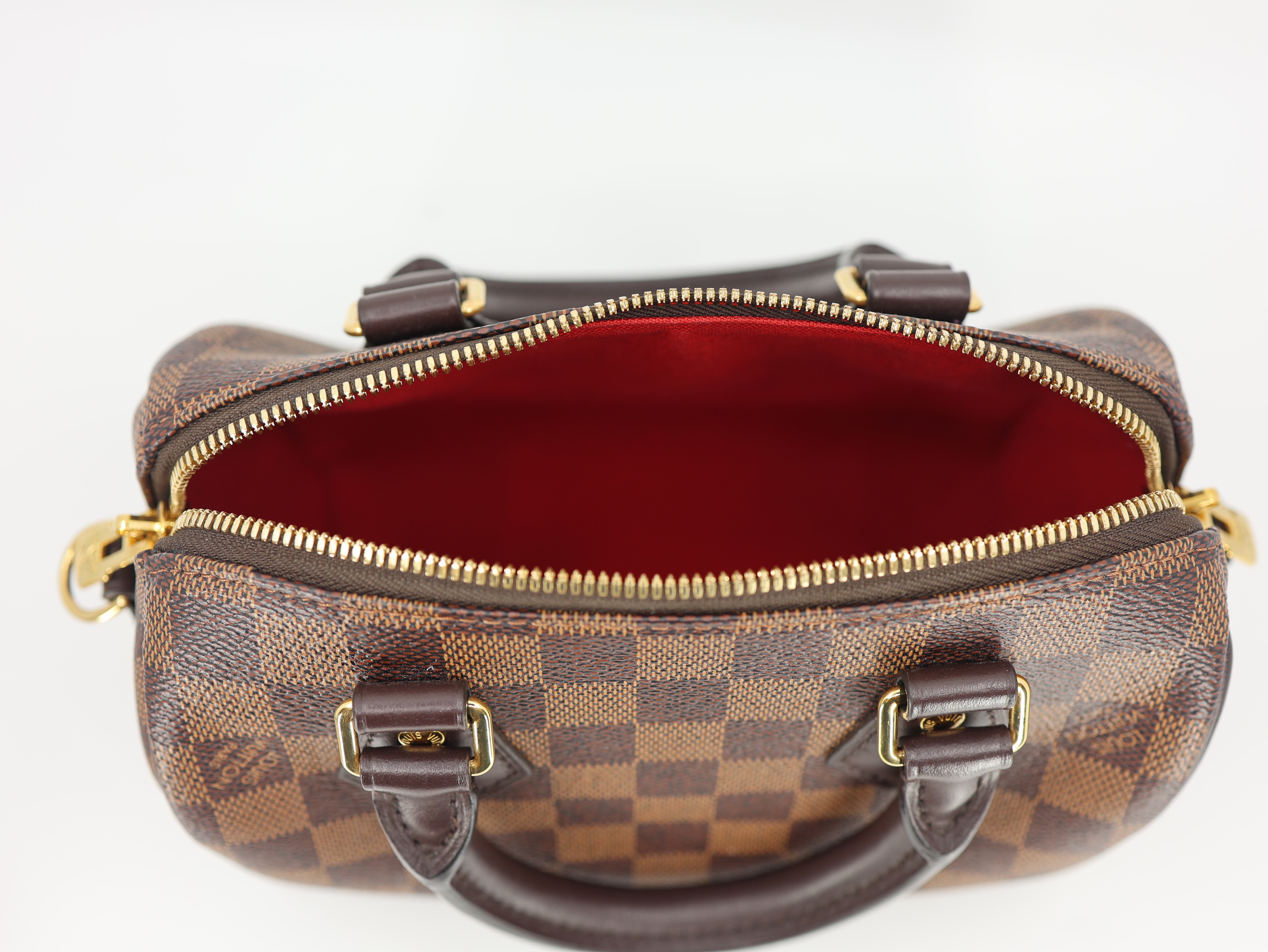 Louis Vuitton Speedy Bandouliere 20 Damier Ebene
