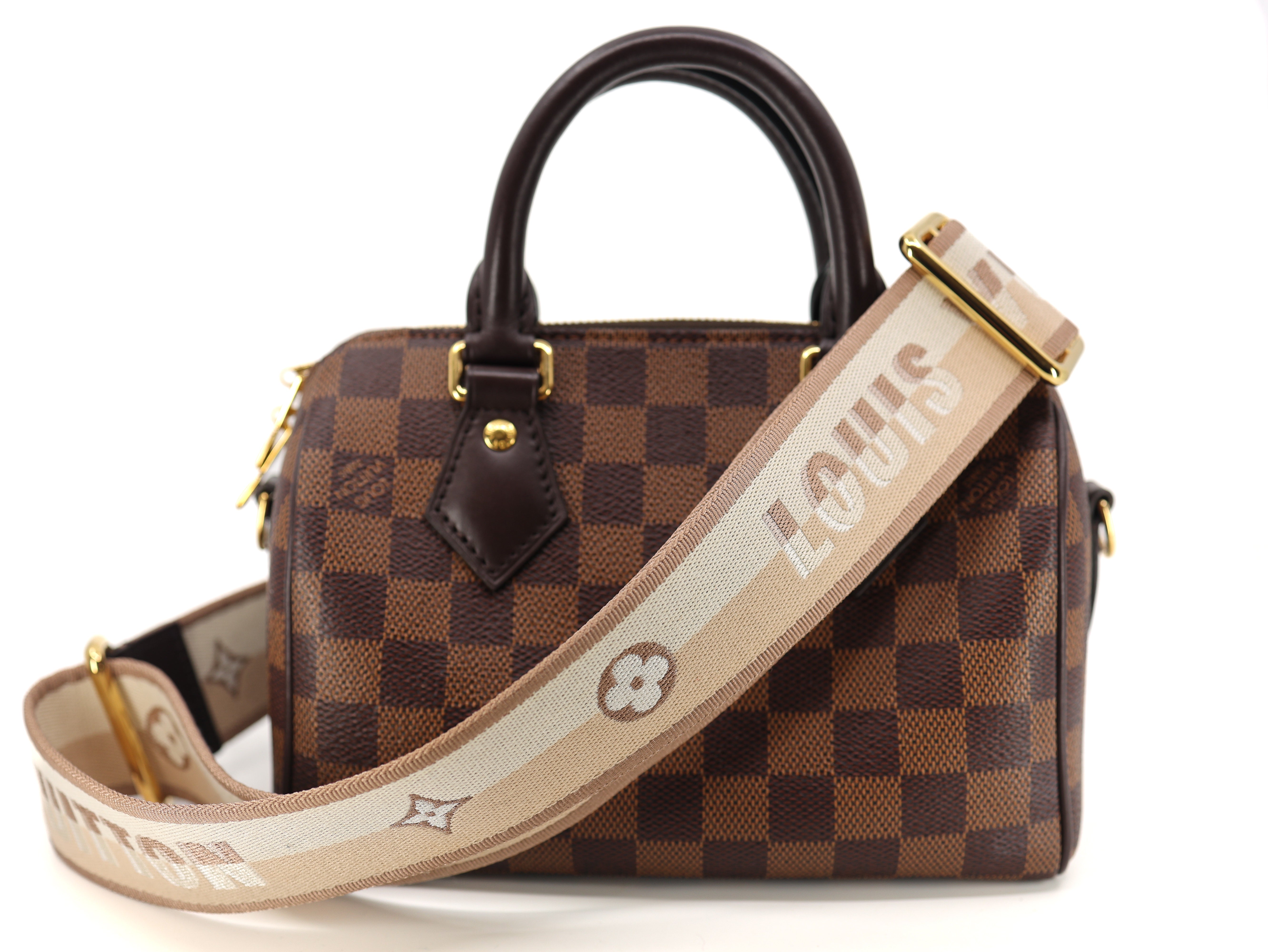 Louis Vuitton Speedy Bandouliere 20 Damier Ebene