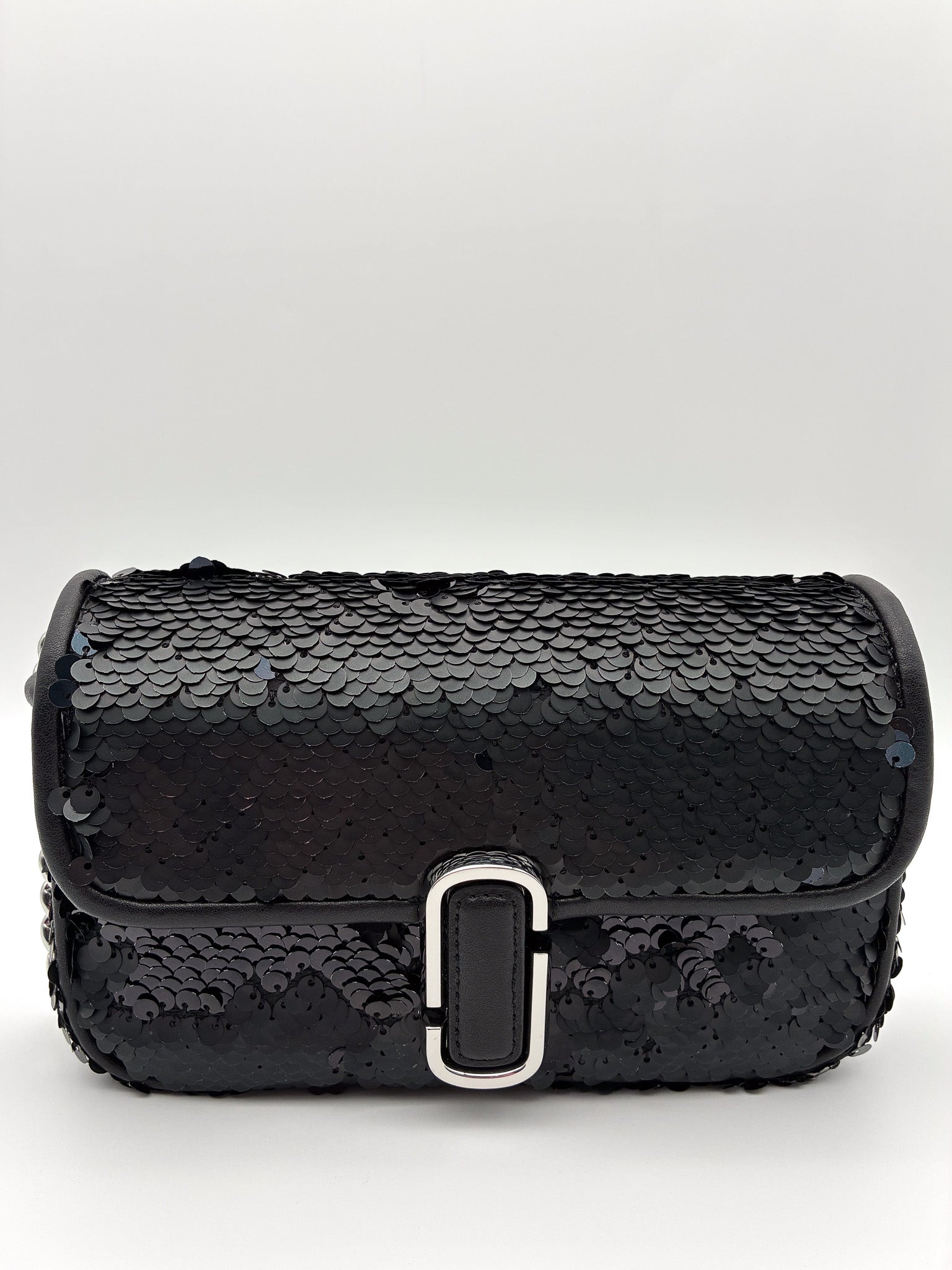 Marc Jacobs The Mini J Marc Shoulder Women's Black Sequined