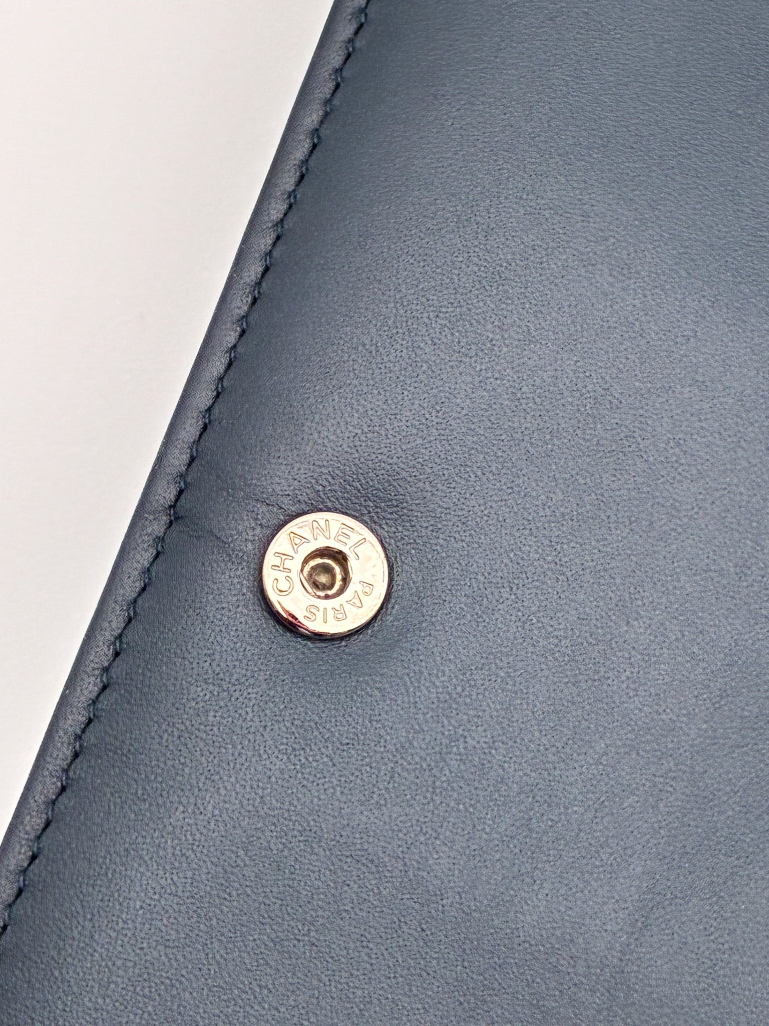 Chanel Coco Boy Wallet on Chain Quilted Aged Calfskin
