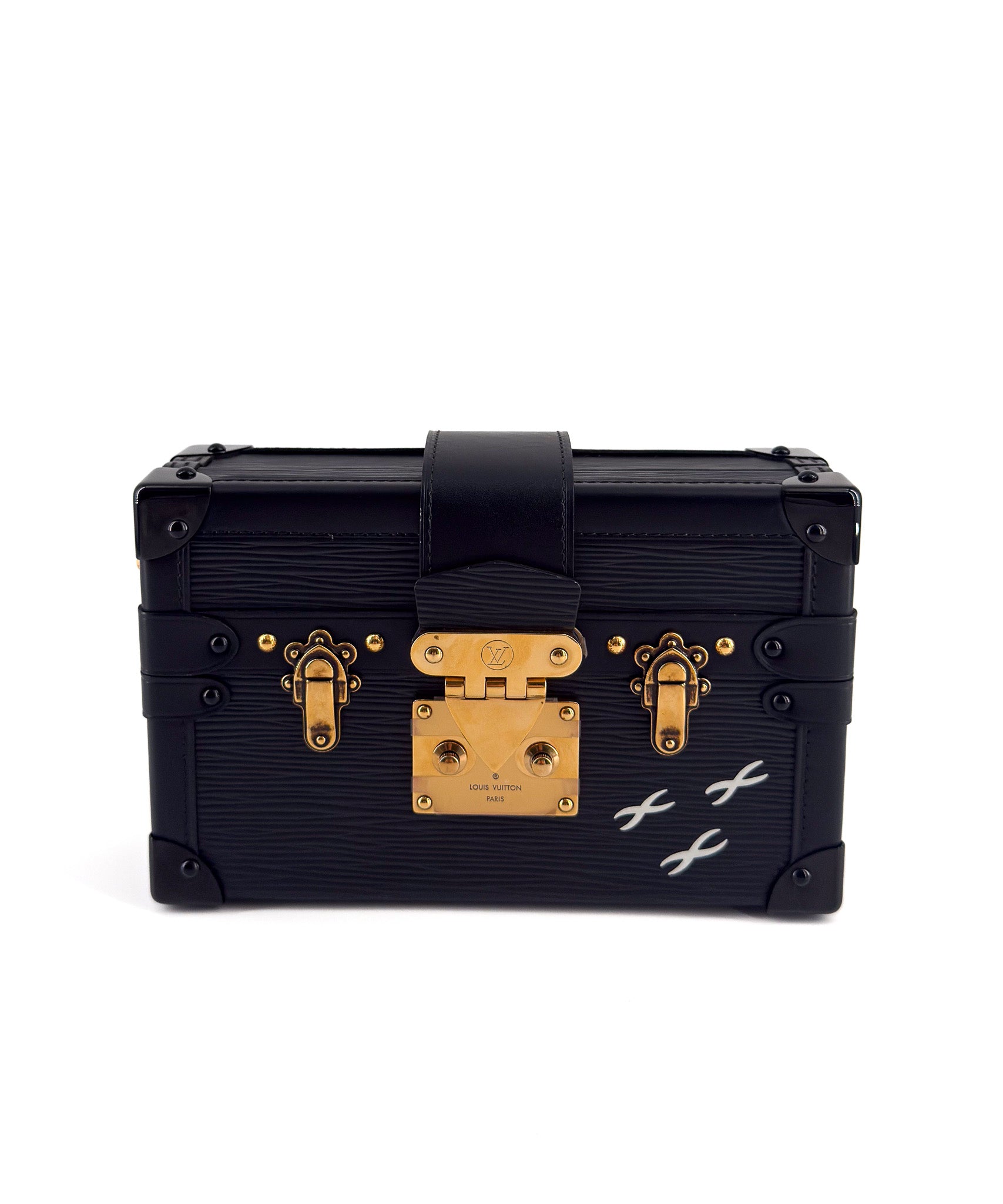 Louis Vuitton Epi Petite Malle Black
